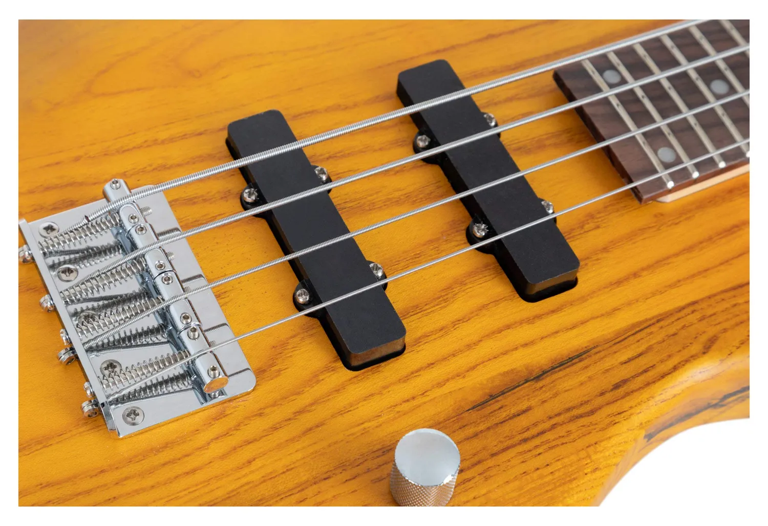 Rocktile TB-4 NHS Traveler E-Bass Natural Honey Stain 4-saitig