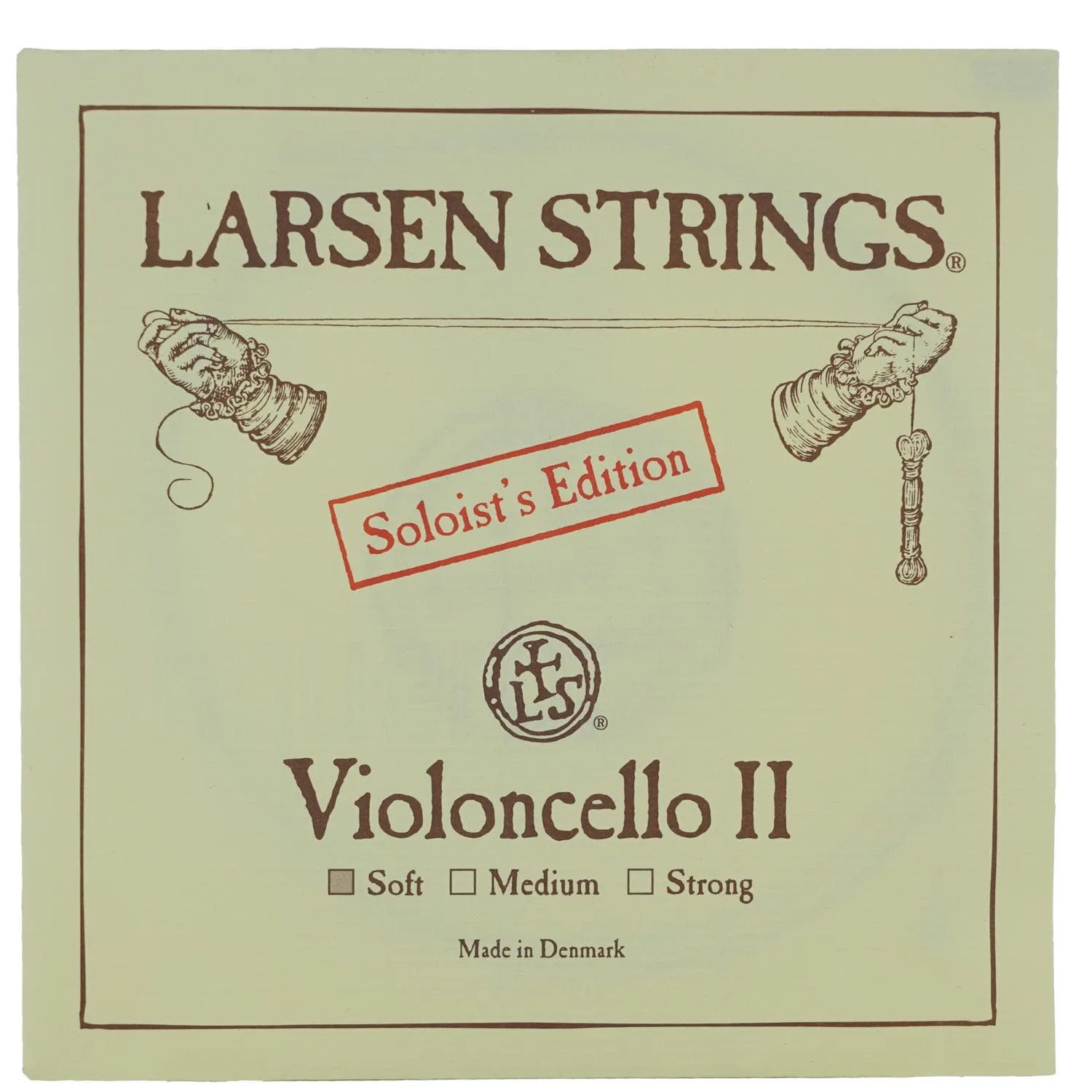 Larsen Soloist D Cellosaite 4/4 Medium warm fokussiert
