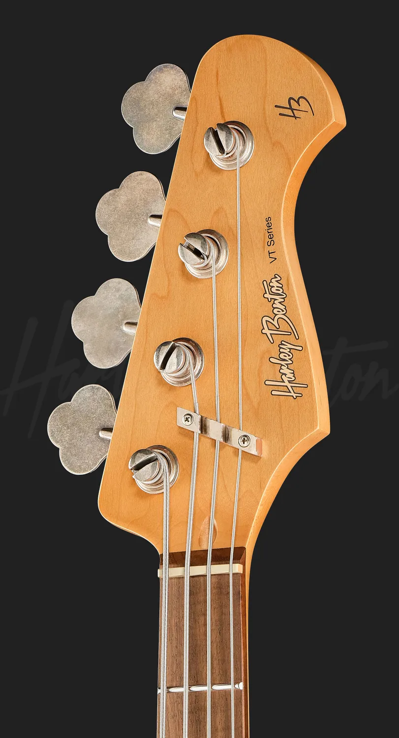 Harley Benton JB-62HA LPB over SB E-Bass Erle aged