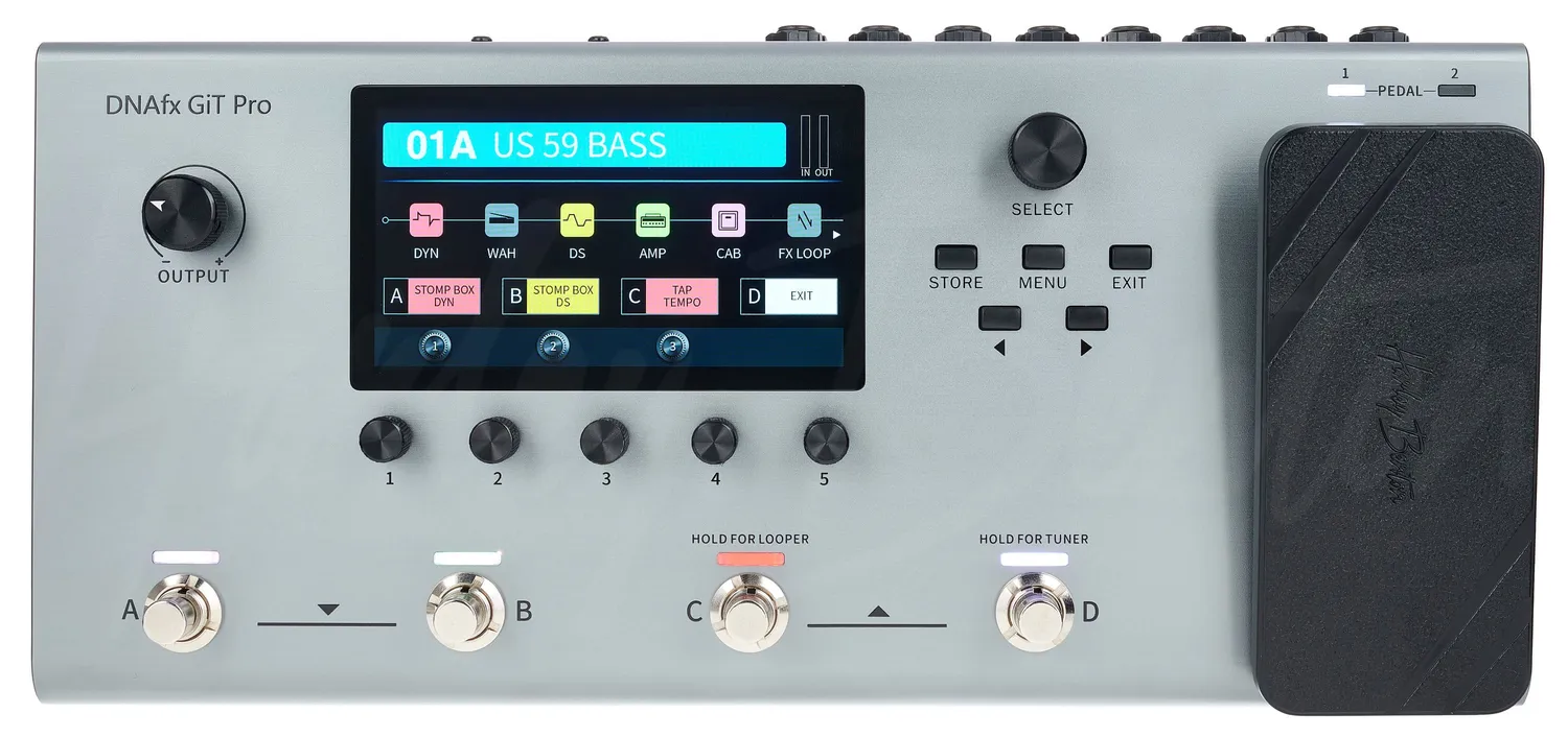 Harley Benton DNAfx GiT Pro Multieffektgerät IR-Loader