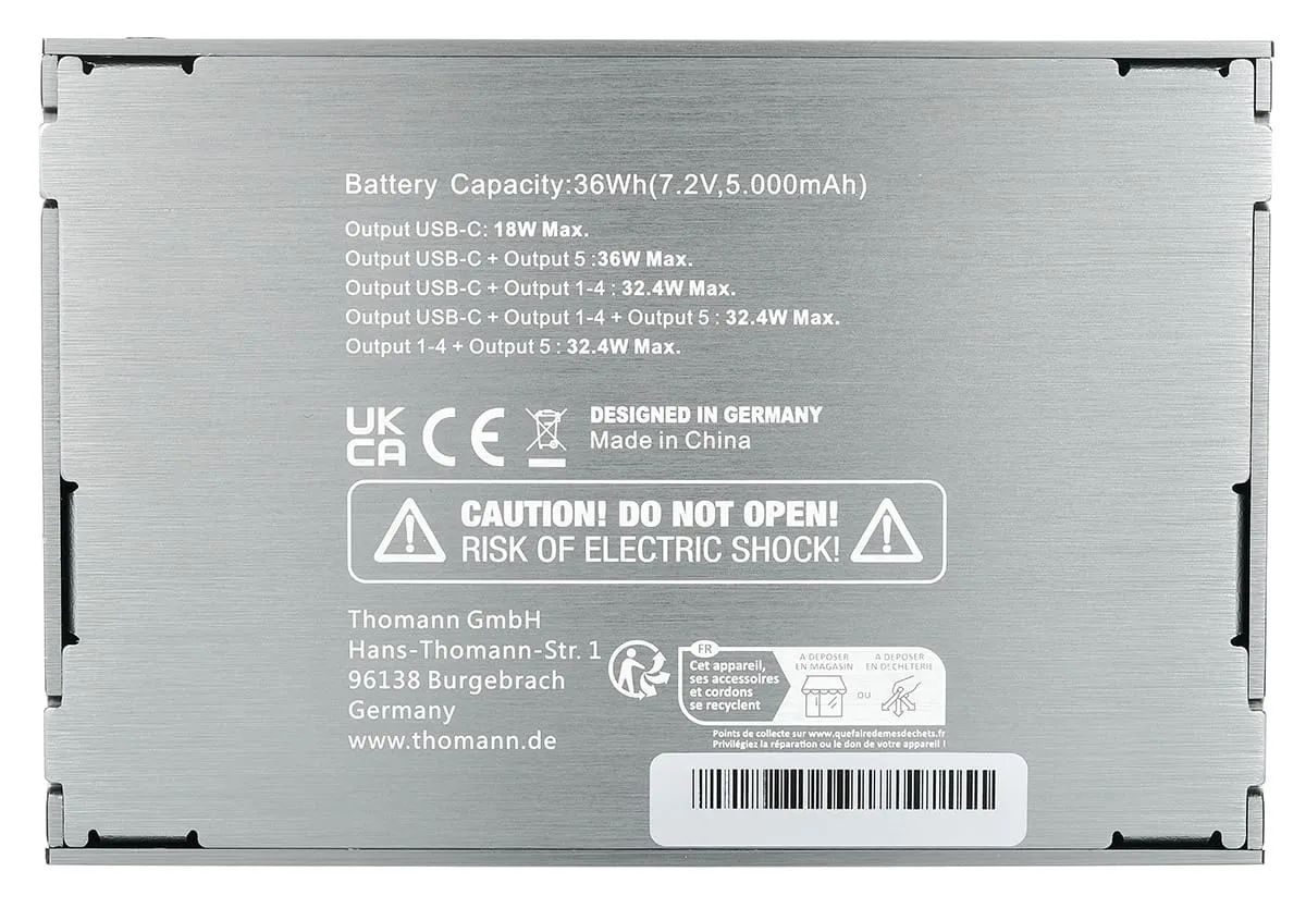 Harley Benton PowerPlant ISO-Li05 Powerbank Netzteil 6-fach isoliert
