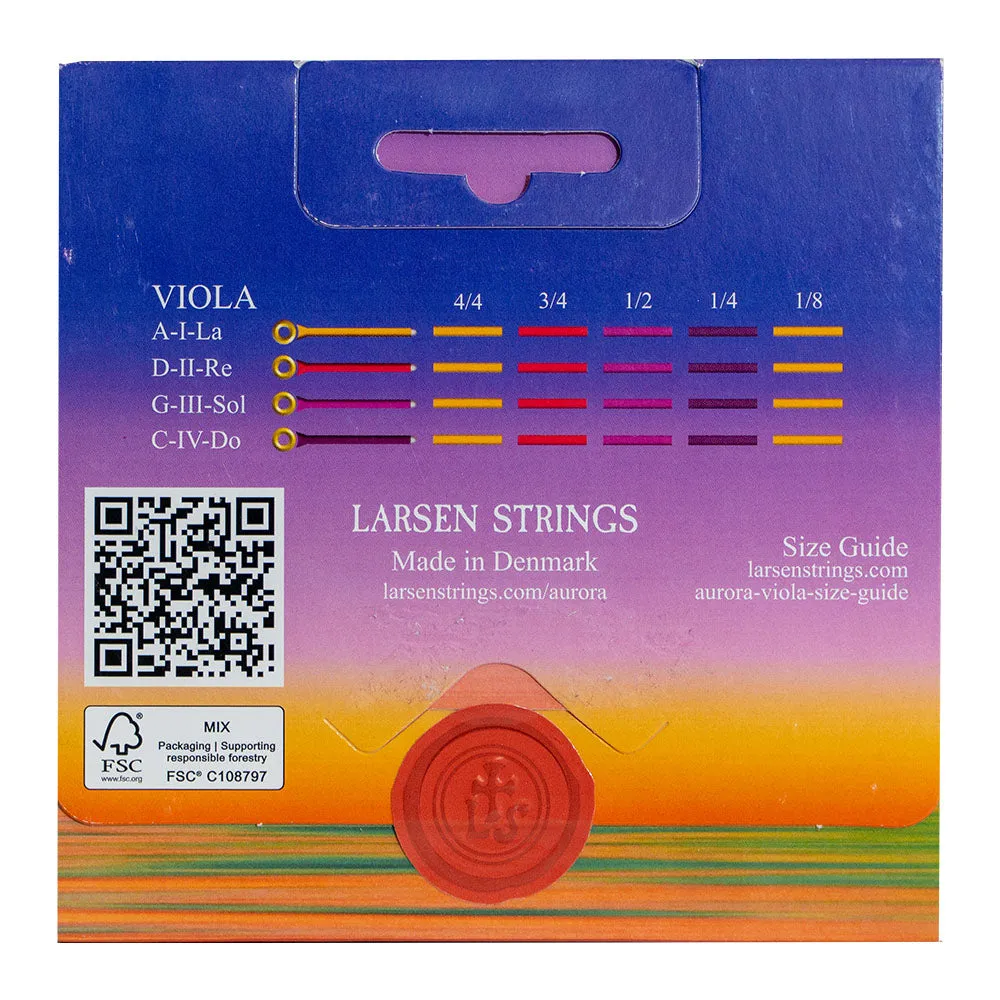 Larsen Aurora Viola Saitensatz 15,5-16,5 Medium Nylon