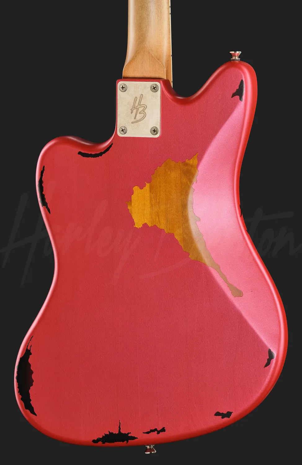 Harley Benton JA-60HA E-Gitarre Candy Apple Aged