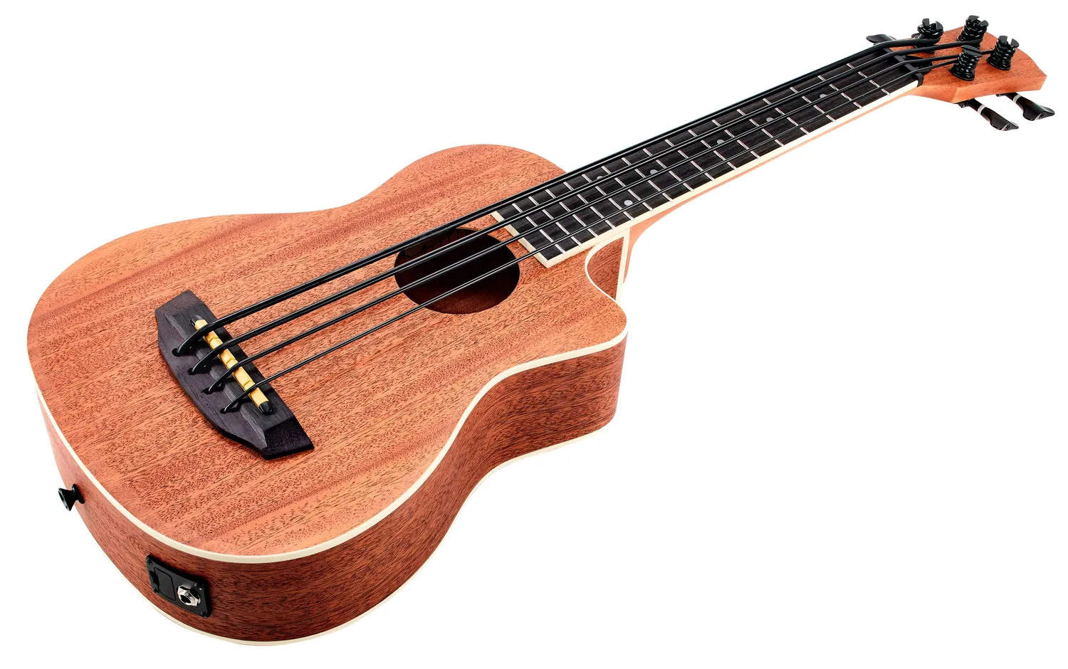 Harley Benton UkeBass Mahogany Bass-Ukulele Tonabnehmer