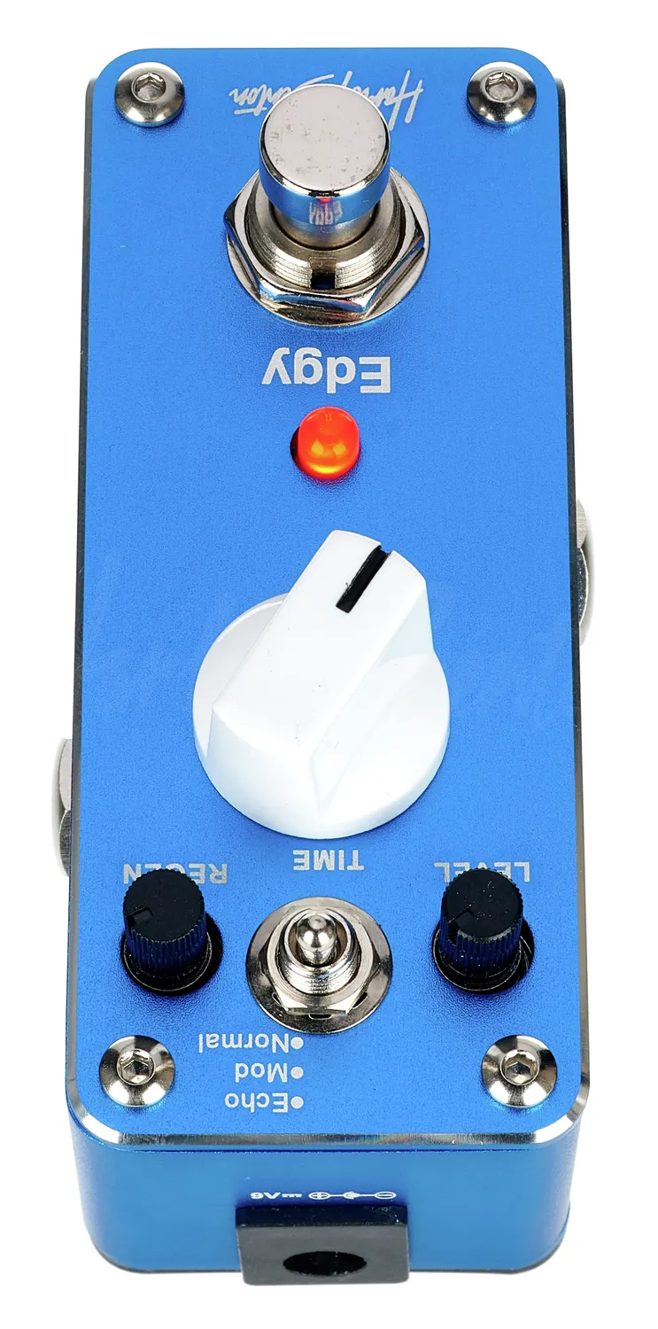 Harley Benton MiniStomp Edgy Delay-Pedal True Bypass kompakt