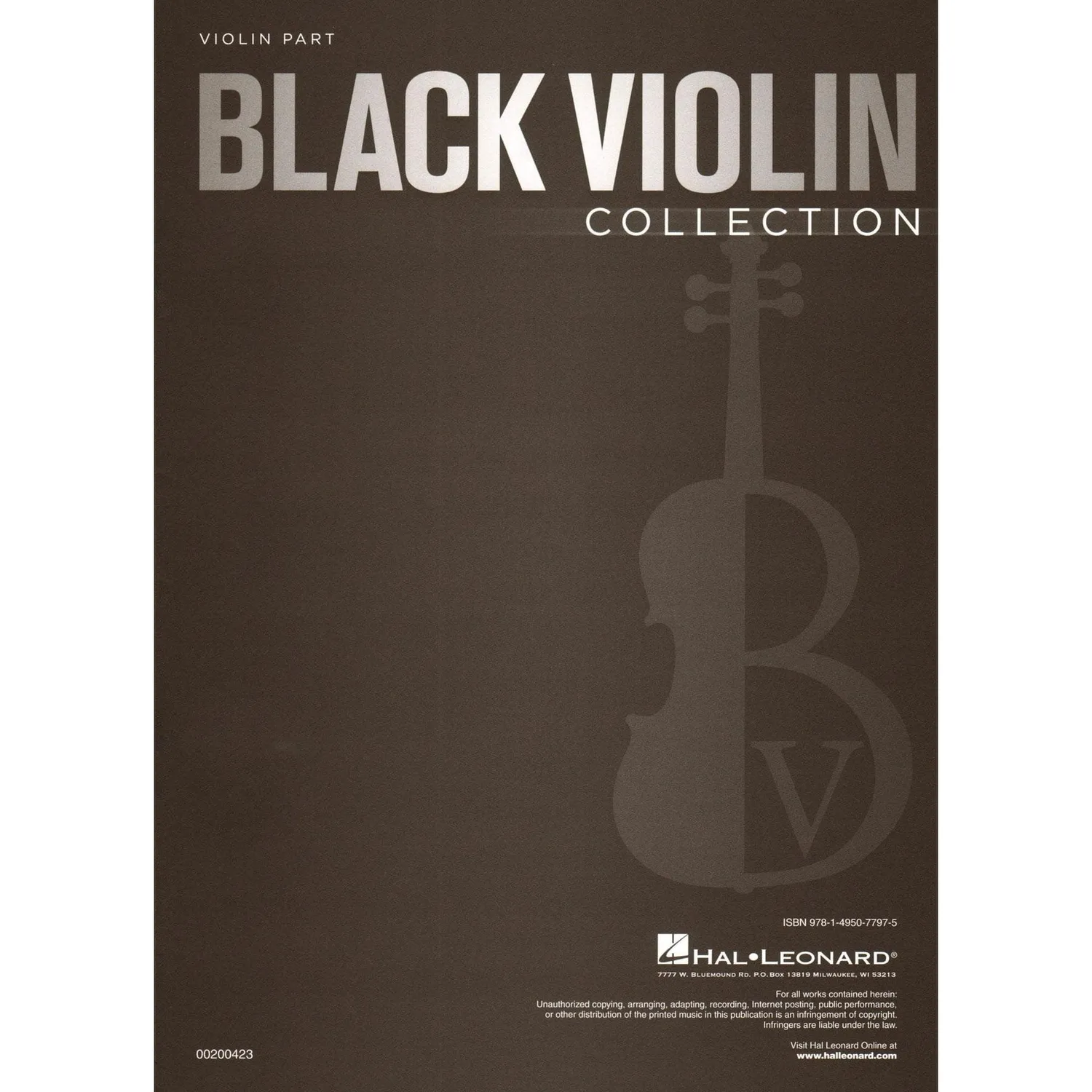 Black Violin Collection 10 Werke Violine Noten Klavier