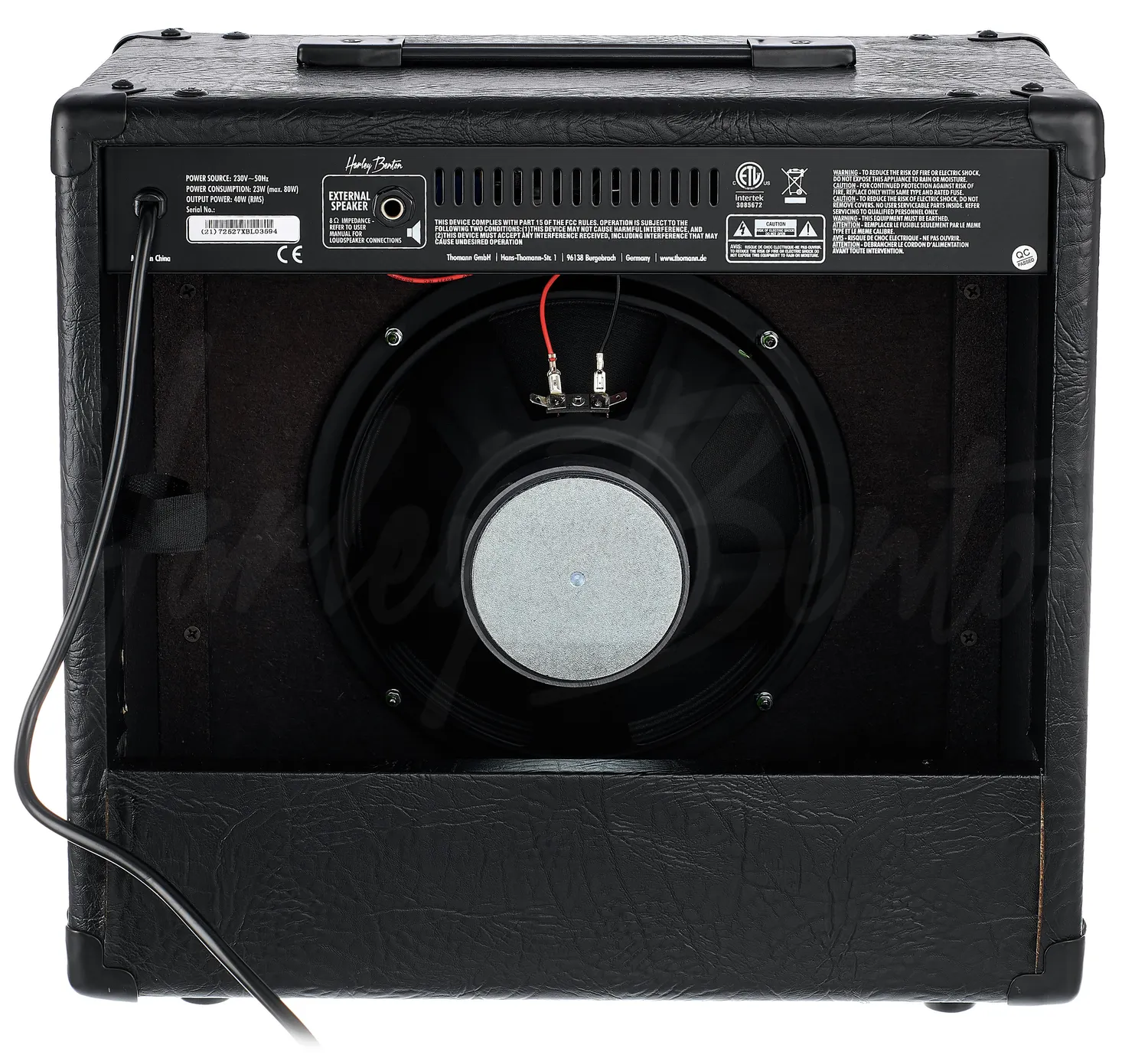 Harley Benton HB-40R Gitarren-Combo 40 Watt 2-Kanal