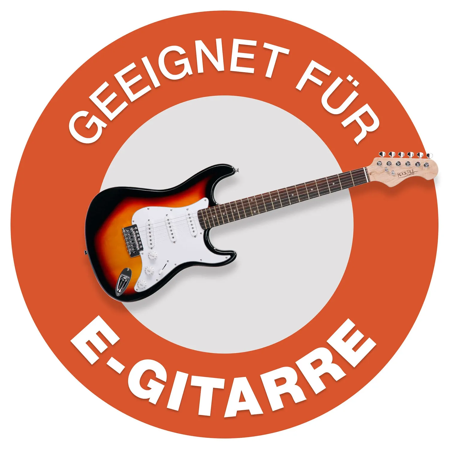 Rocktile Lightcase E-Gitarrenkoffer 101 cm leicht