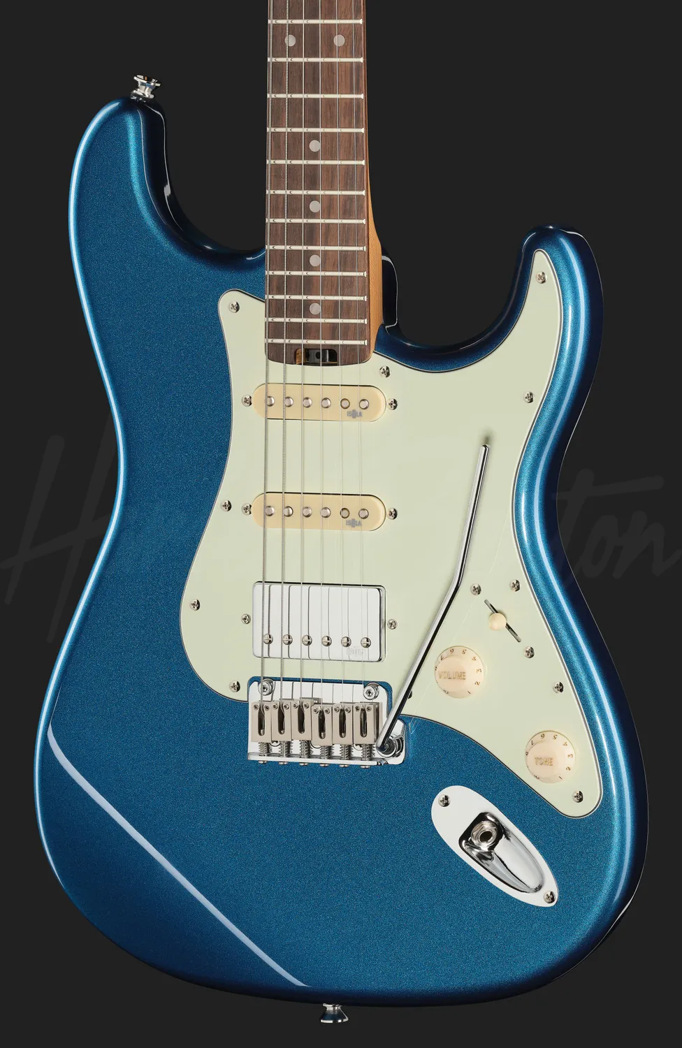 Harley Benton ST-Modern HSS E-Gitarre Lake Placid Blue