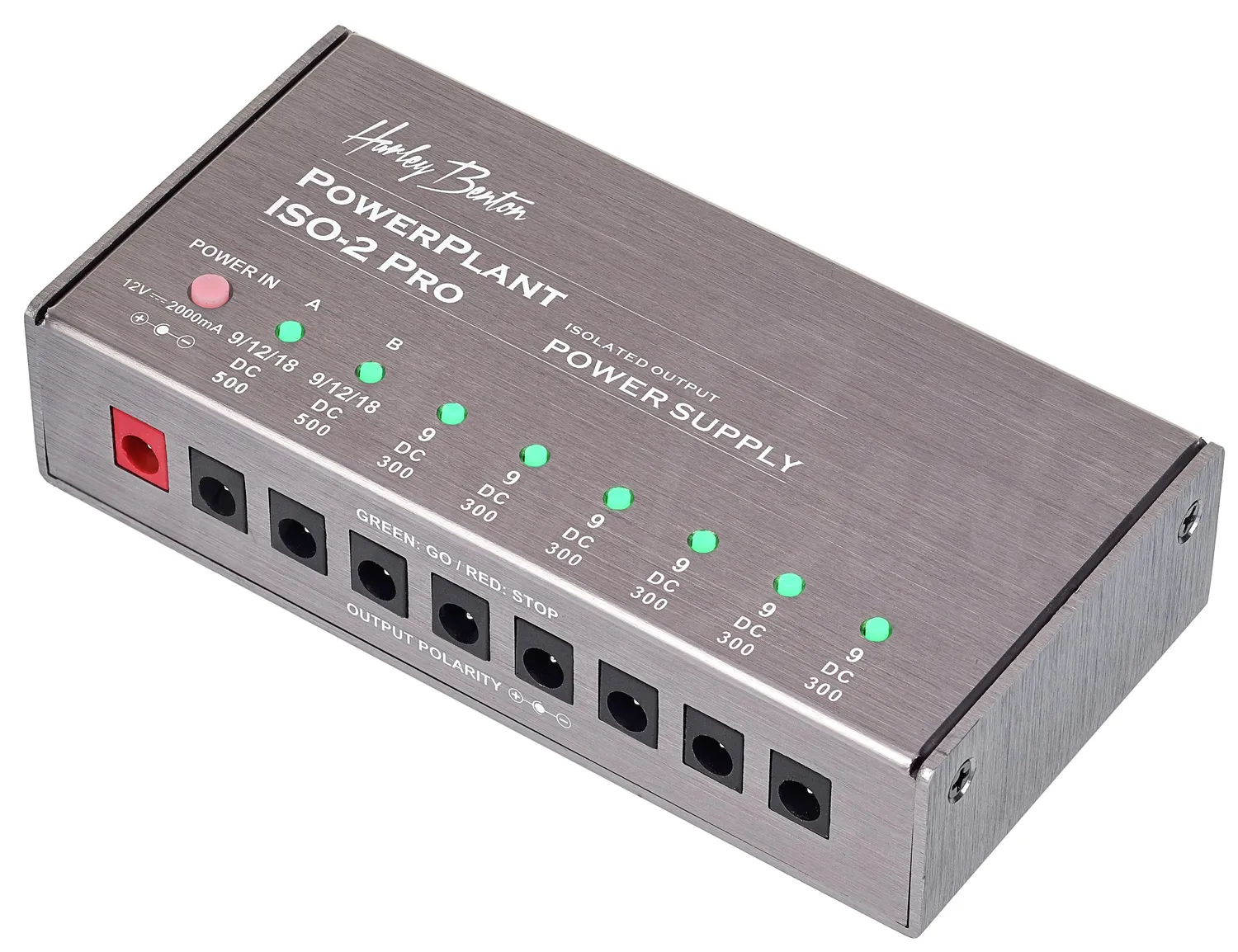 Harley Benton PowerPlant ISO-2 Pro Netzteil 8-fach