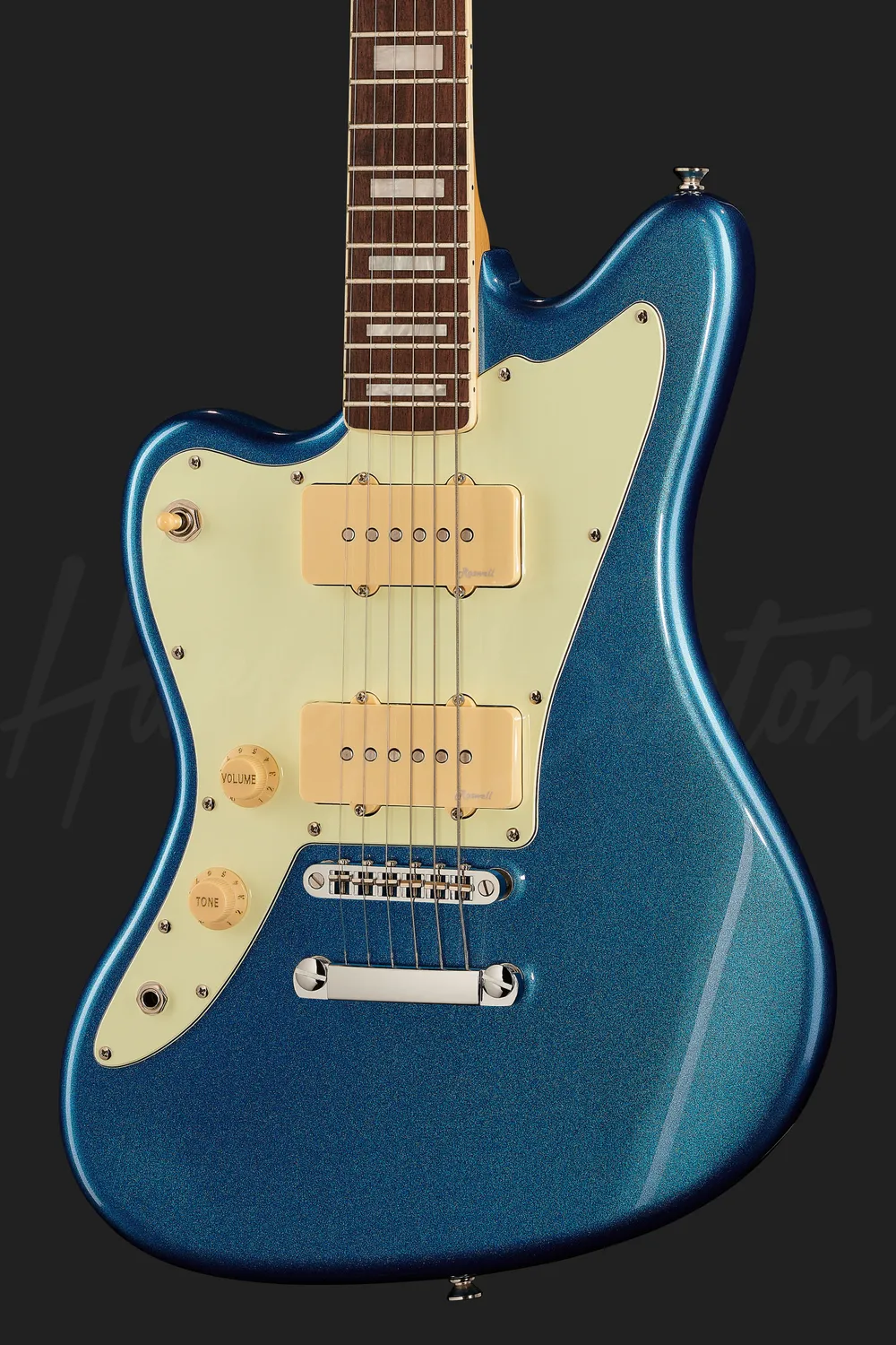 Harley Benton JA-60LH CC E-Gitarre Linkshänder Lake Placid Blue