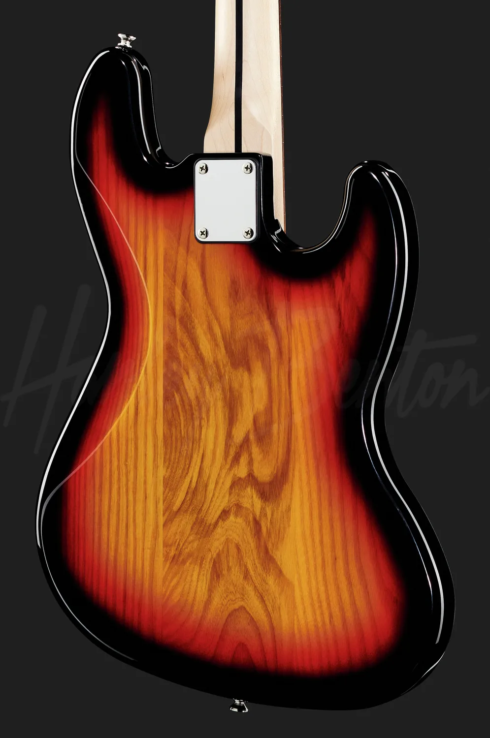 Harley Benton JB-40FL LH Fretless E-Bass Sunburst Linkshänder