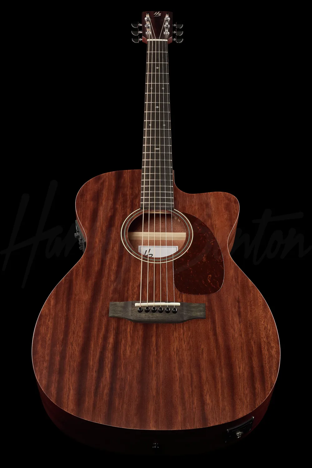 Harley Benton Custom CLA-15MCE Westerngitarre Mahagoni