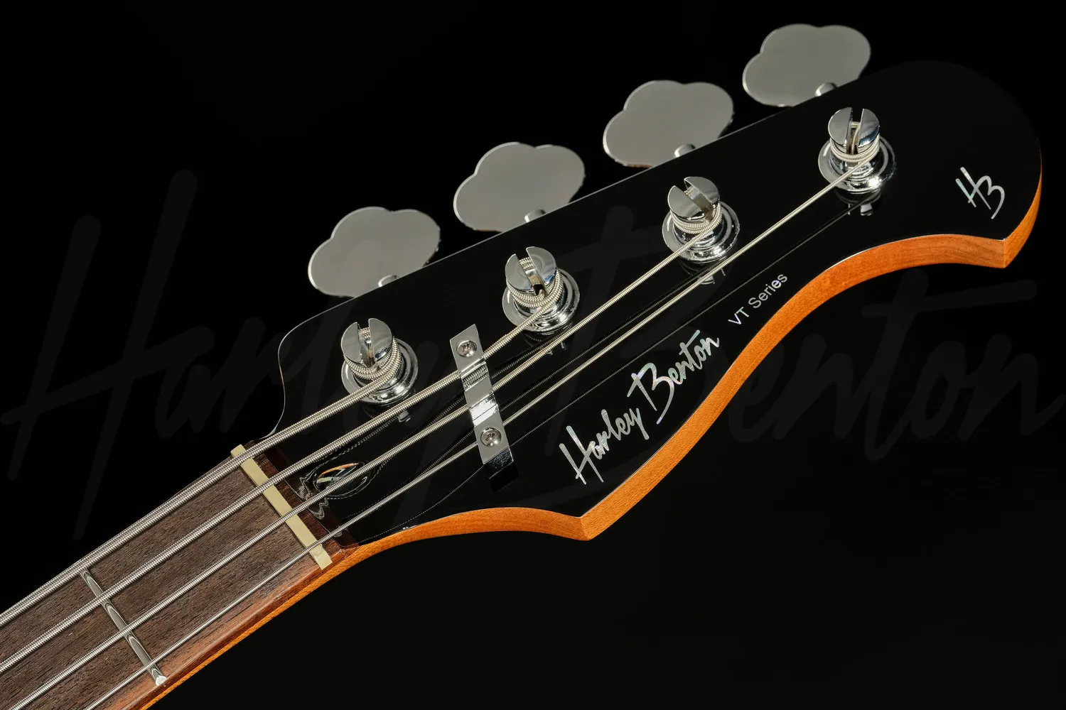 Harley Benton Vintage PB-62CC BK E-Bass Schwarz