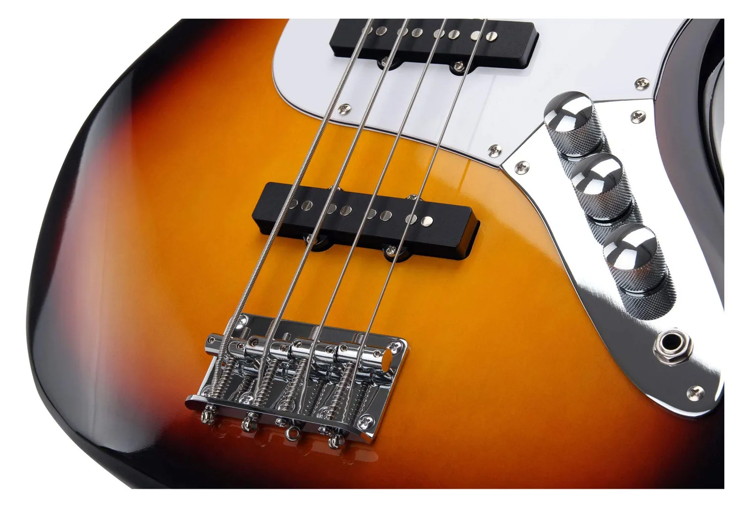 Rocktile Fatboy II SB E-Bass Sunburst Jazz 4,5 kg