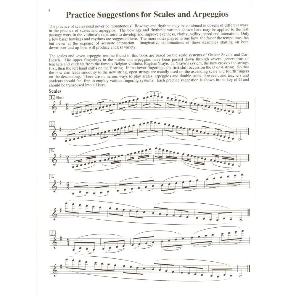 Barber Scales for Advanced Violinist Violine Solo Noten