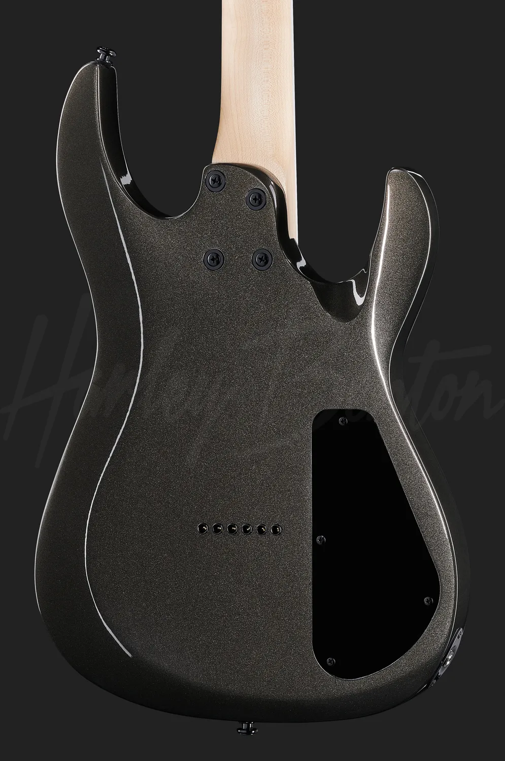 Harley Benton R-446LH E-Gitarre Graphite Metallic links