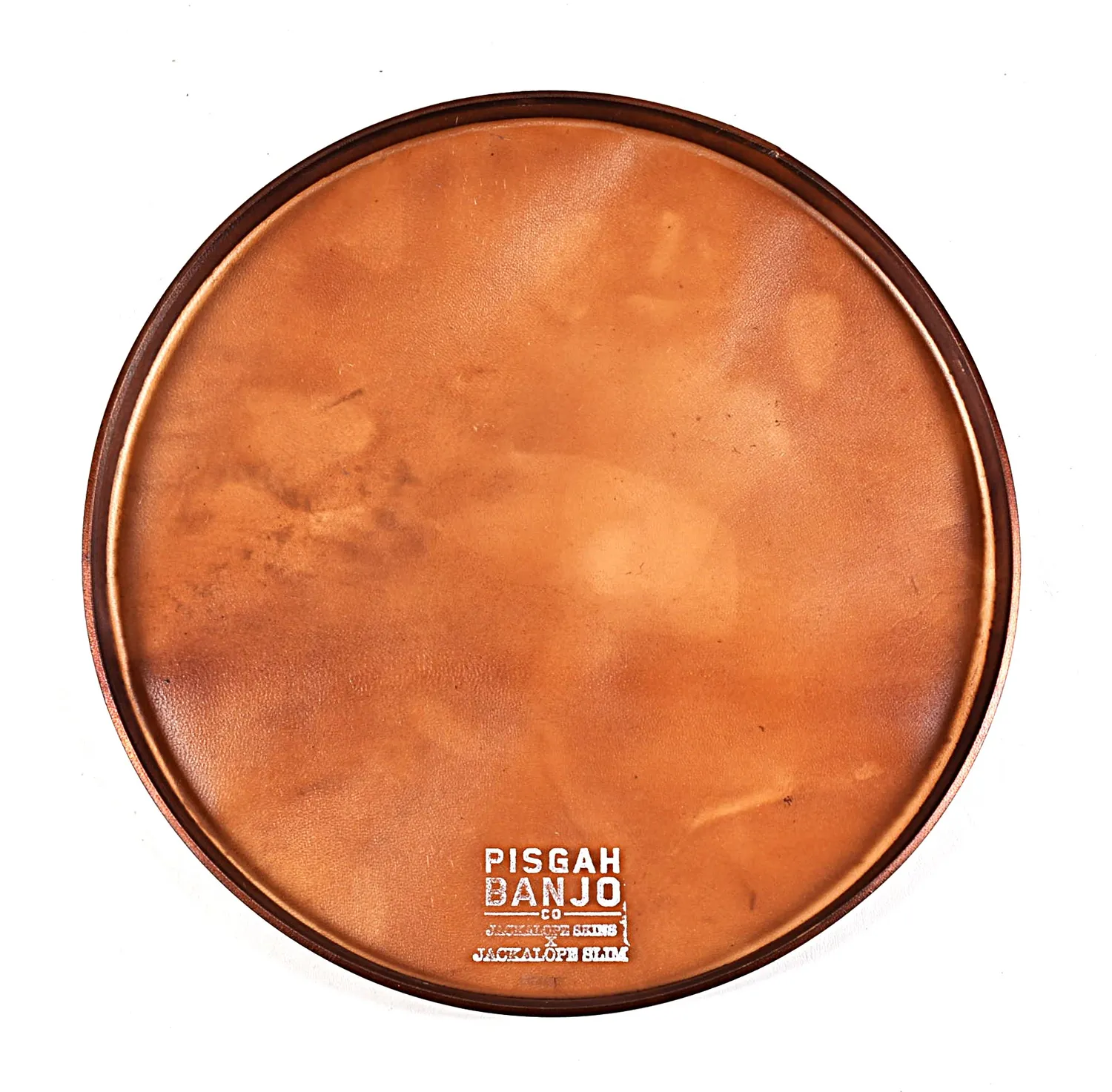 Pisgah JS#48 Banjo Fell 12 Zoll Kalbfell Amber