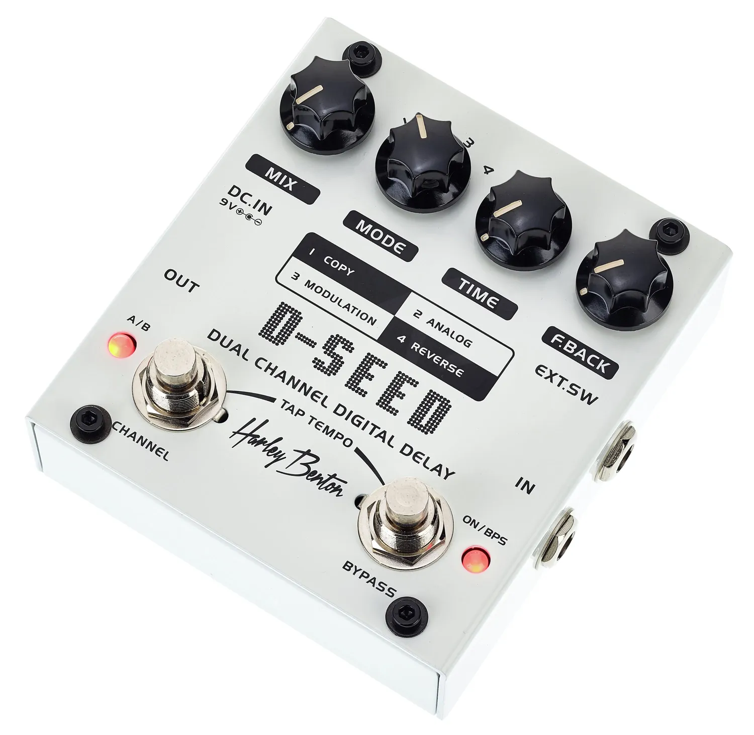Harley Benton Standard D-SEED Delay Effektpedal digital