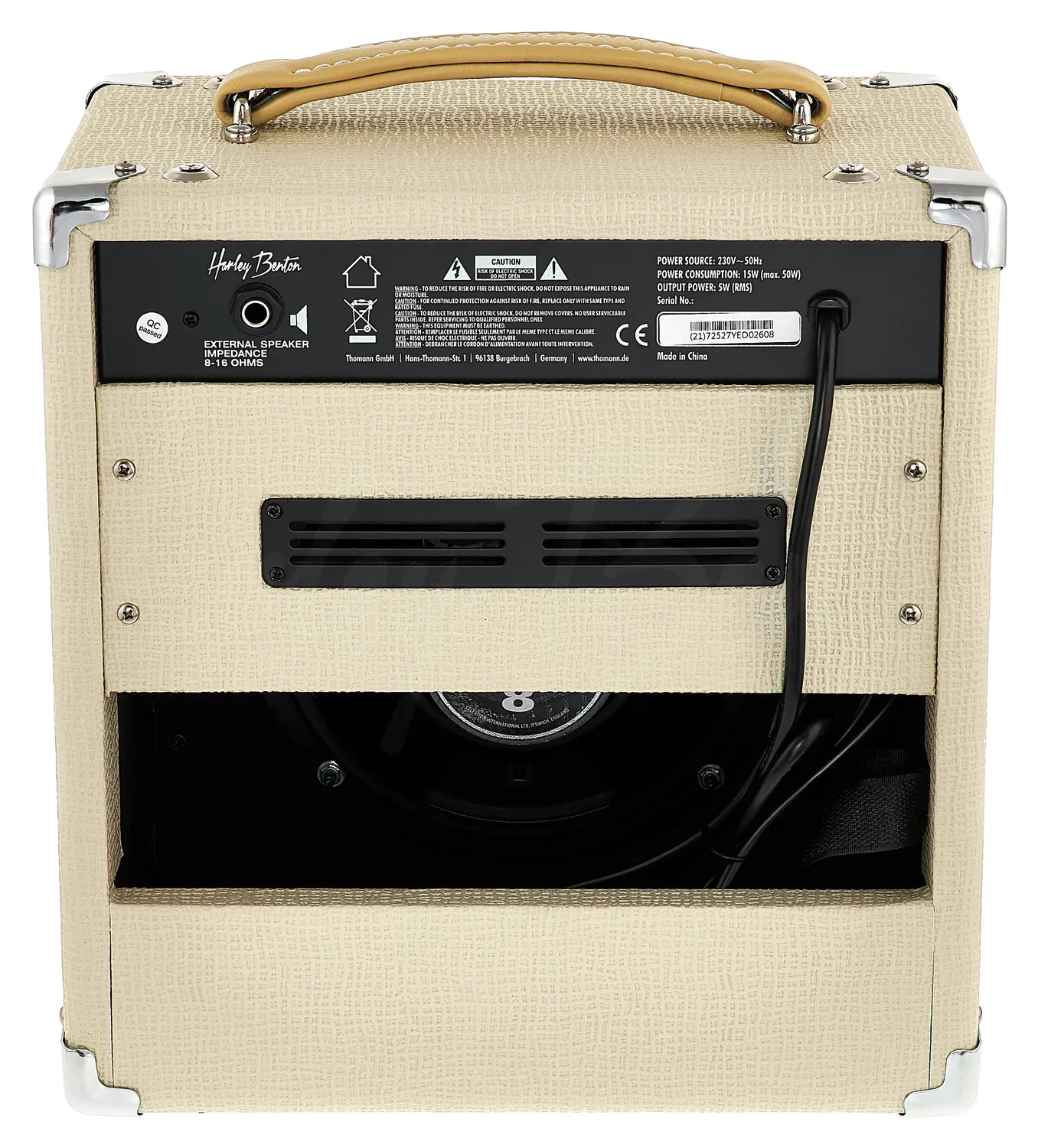 Harley Benton TUBE5 Celestion Röhrencombo 5 Watt 1-Watt-Modus
