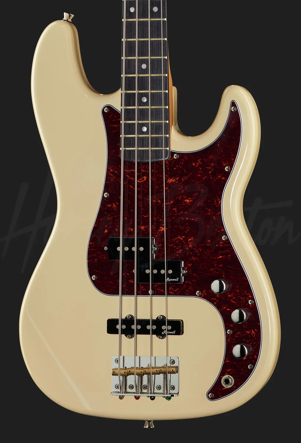 Harley Benton Pro Series PJ-74 VW E-Bass weiß