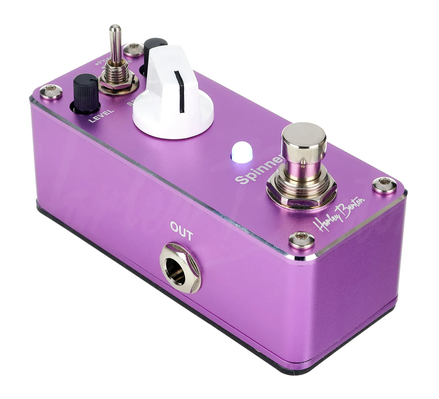 Harley Benton Standard MiniStomp Spinner Effektpedal Chorus
