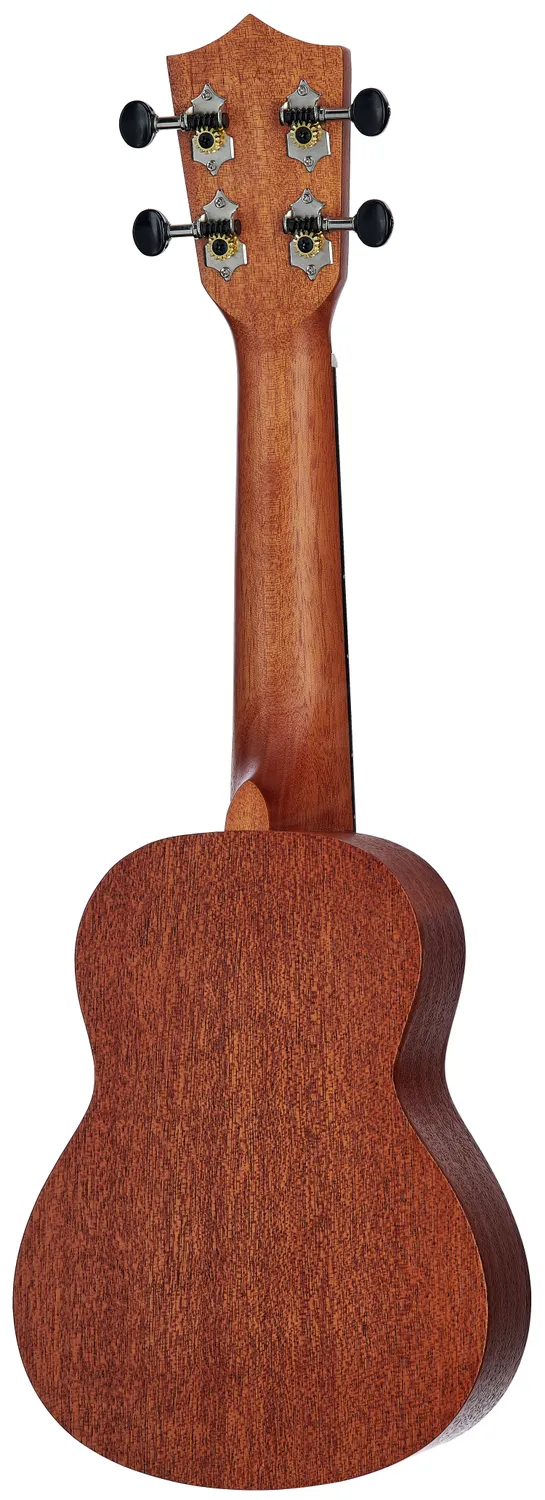 Harley Benton Standard Kahuna-S Dolphin Sopran-Ukulele Mahagoni