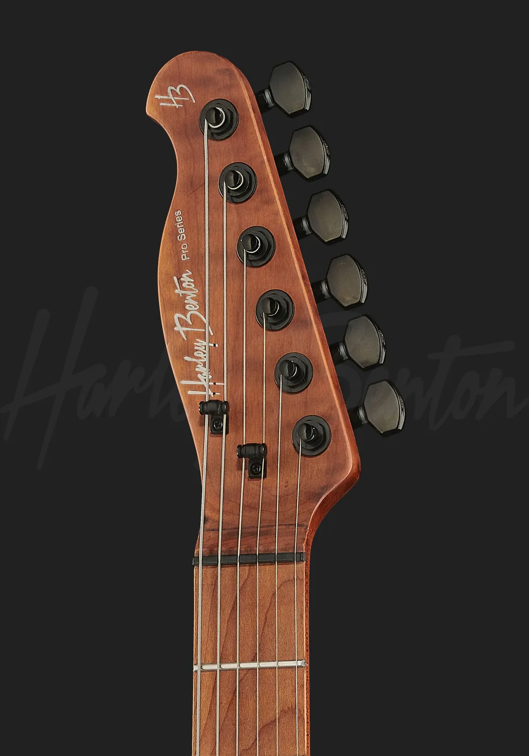 Harley Benton Fusion-T EMG HT E-Gitarre Schwarz matt