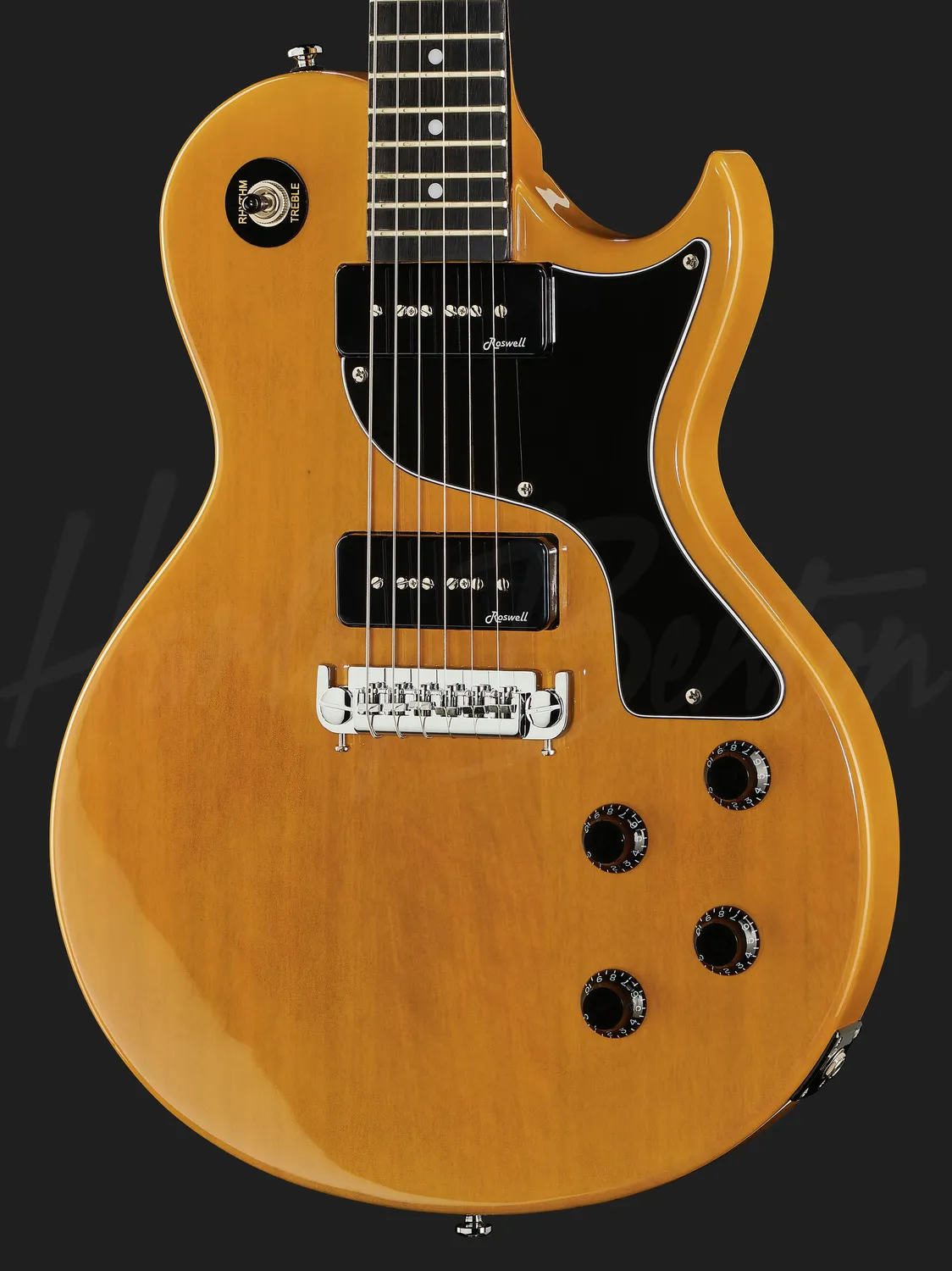 Harley Benton Vintage SC-Special TV Yellow E-Gitarre P90