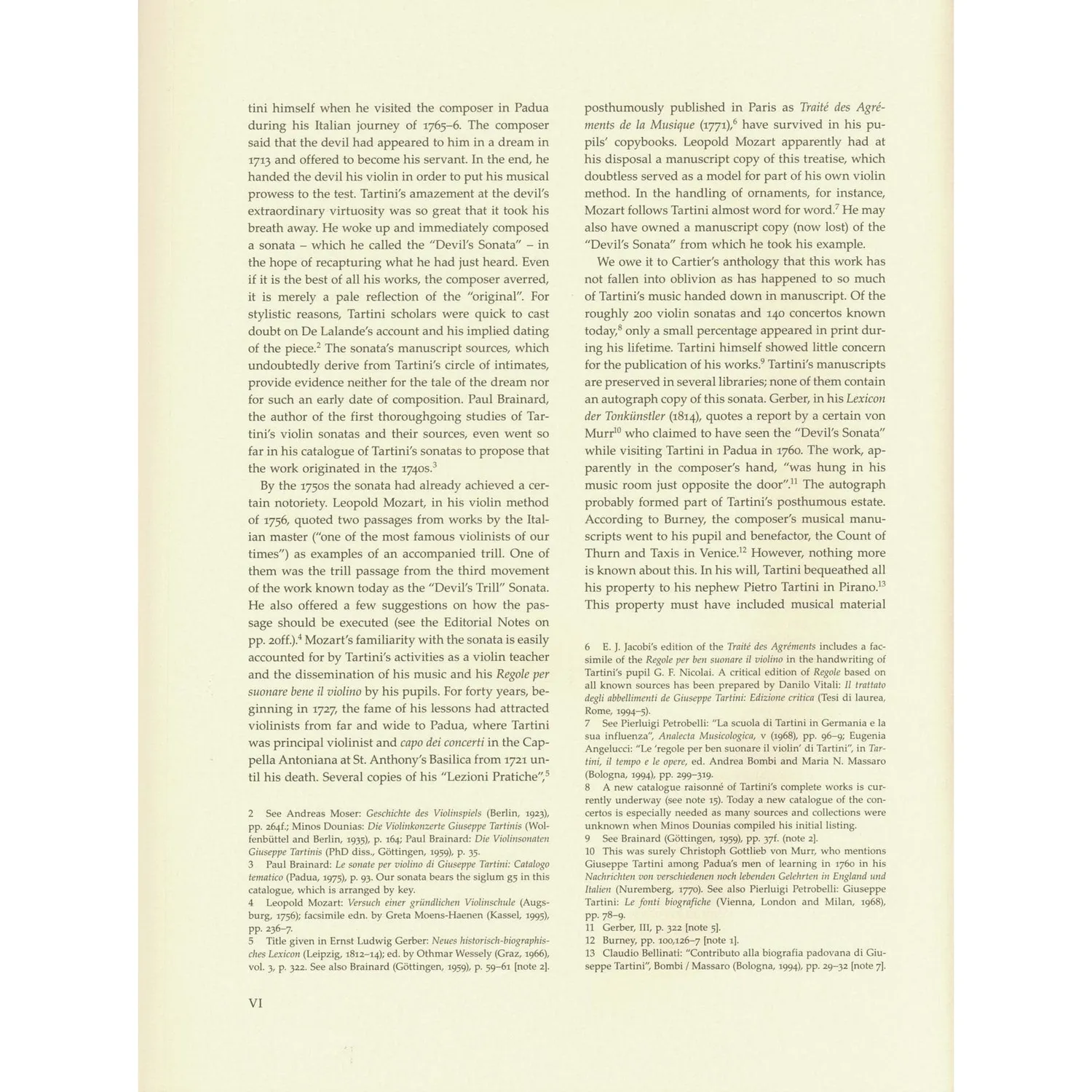 Shar Music Tartini Teufelstriller Sonate Geigennoten Urtext