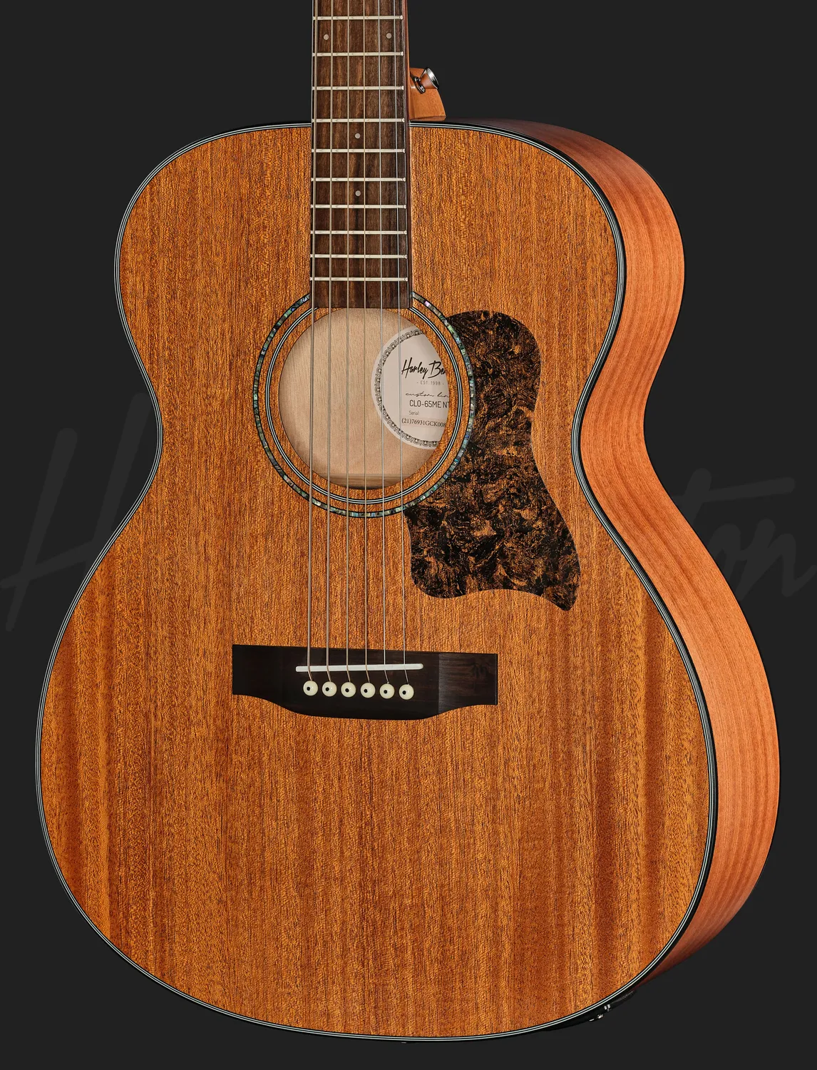 Harley Benton Custom Line CLO-65ME NT Westerngitarre natur