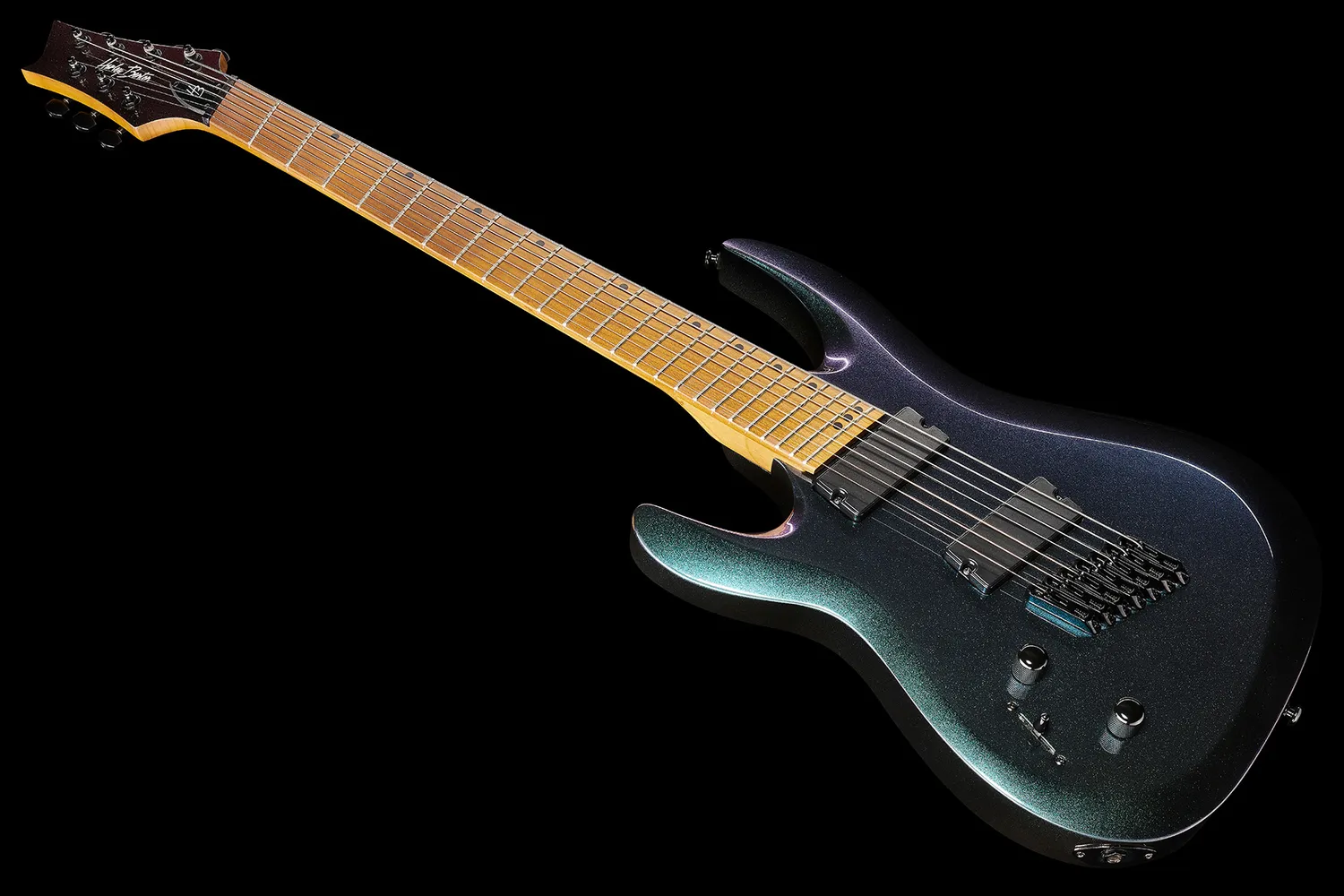 Harley Benton R-457FFB LH E-Gitarre 7-saitig Fanned
