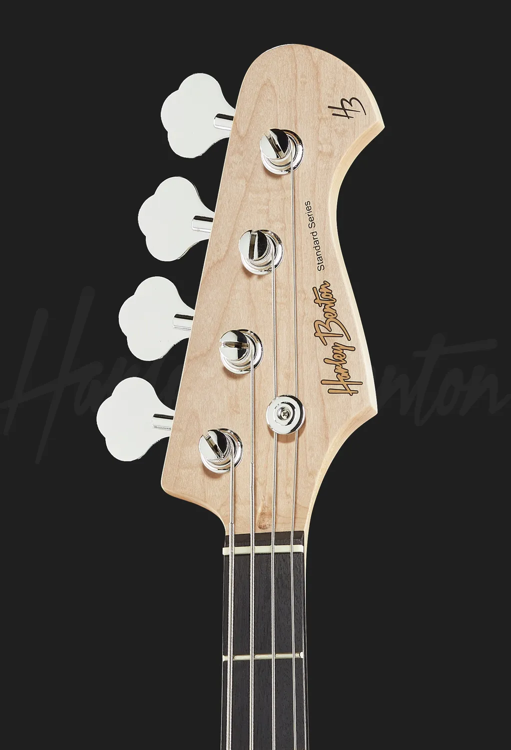 Harley Benton JB-20 SB E-Bass Sunburst Pappelkorpus