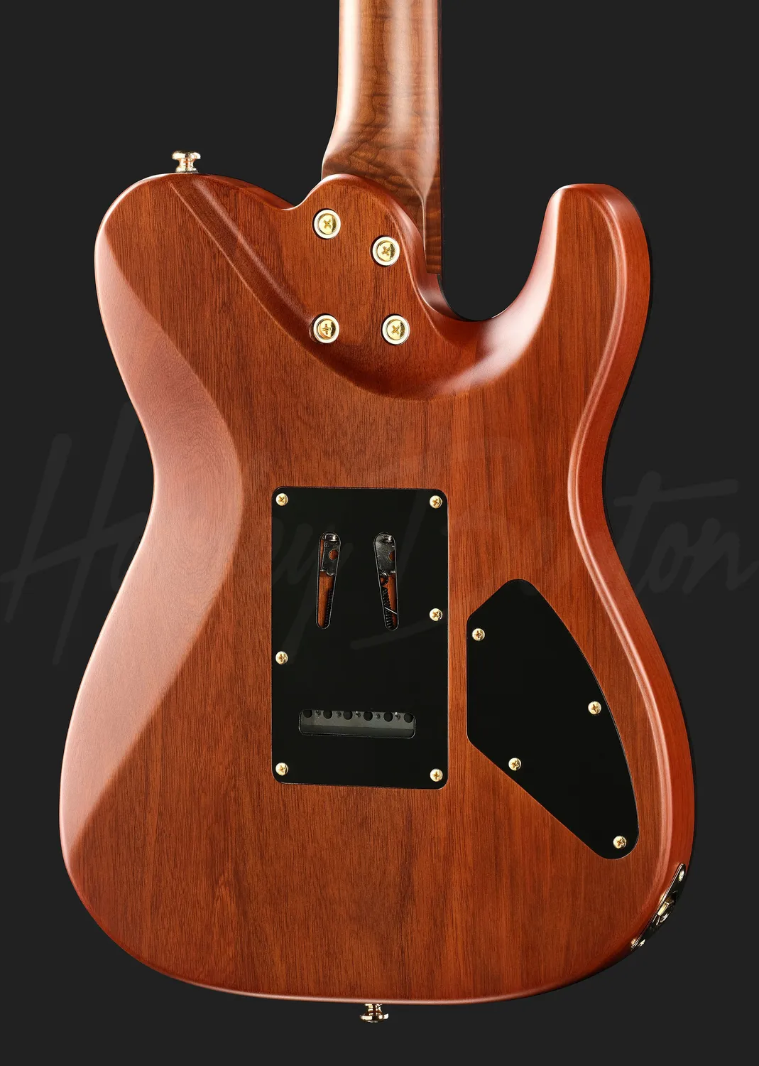 Harley Benton Fusion-T II HH Linkshänder E-Gitarre Satin Gold