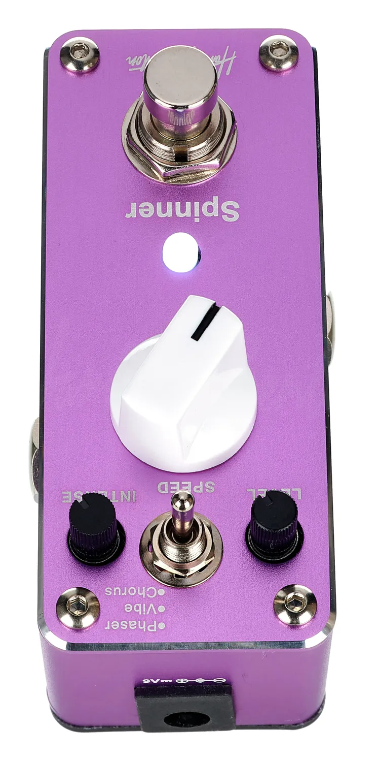 Harley Benton Standard MiniStomp Spinner Effektpedal Chorus