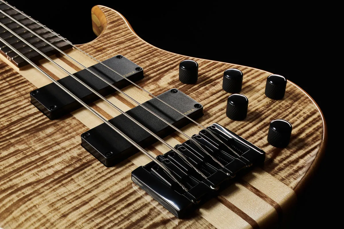 Harley Benton BZ-4000 II NT E-Bass 4-saitig Natur Aktiv