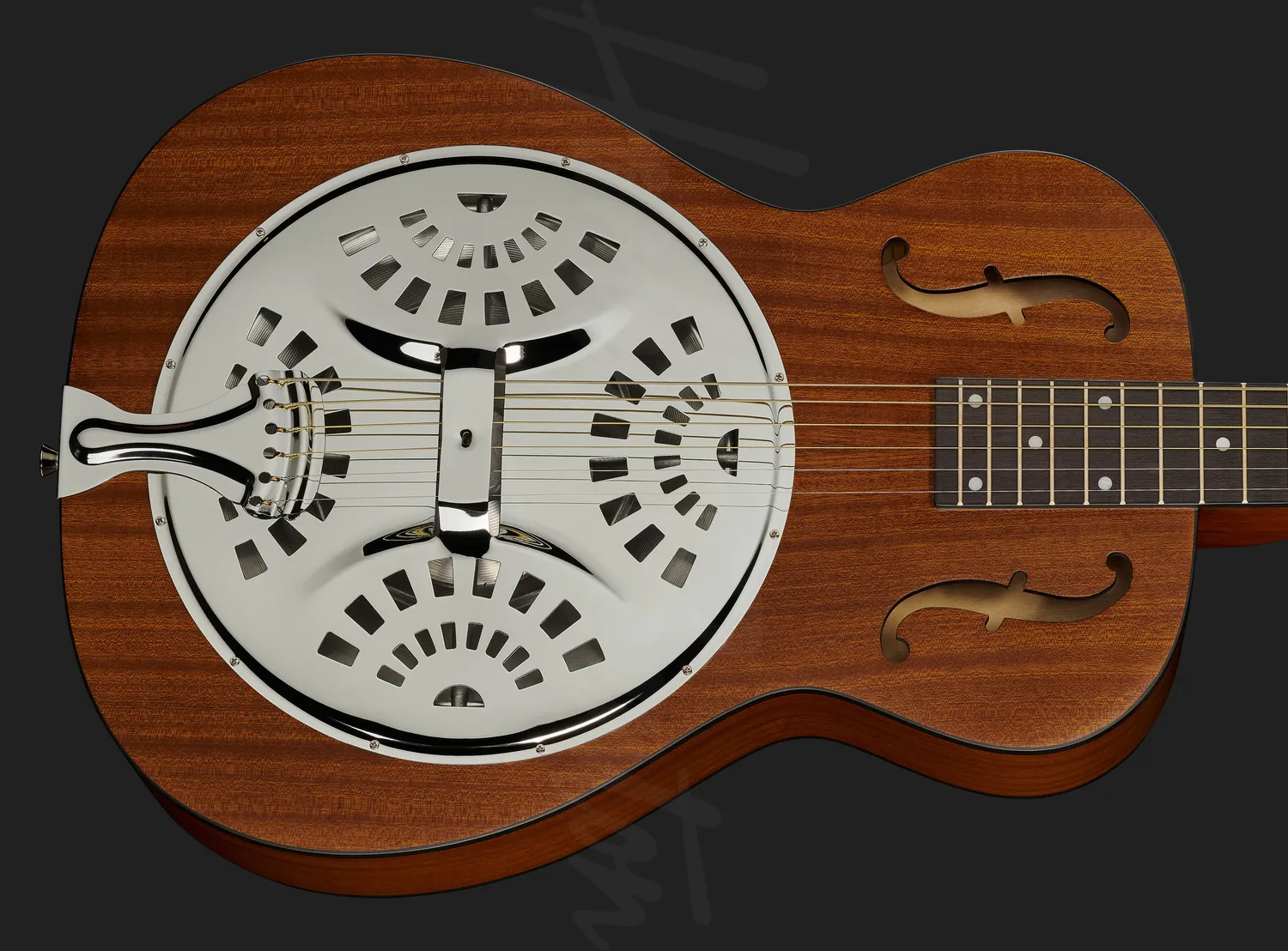 Harley Benton Delta Blues Resonatorgitarre Square-Neck
