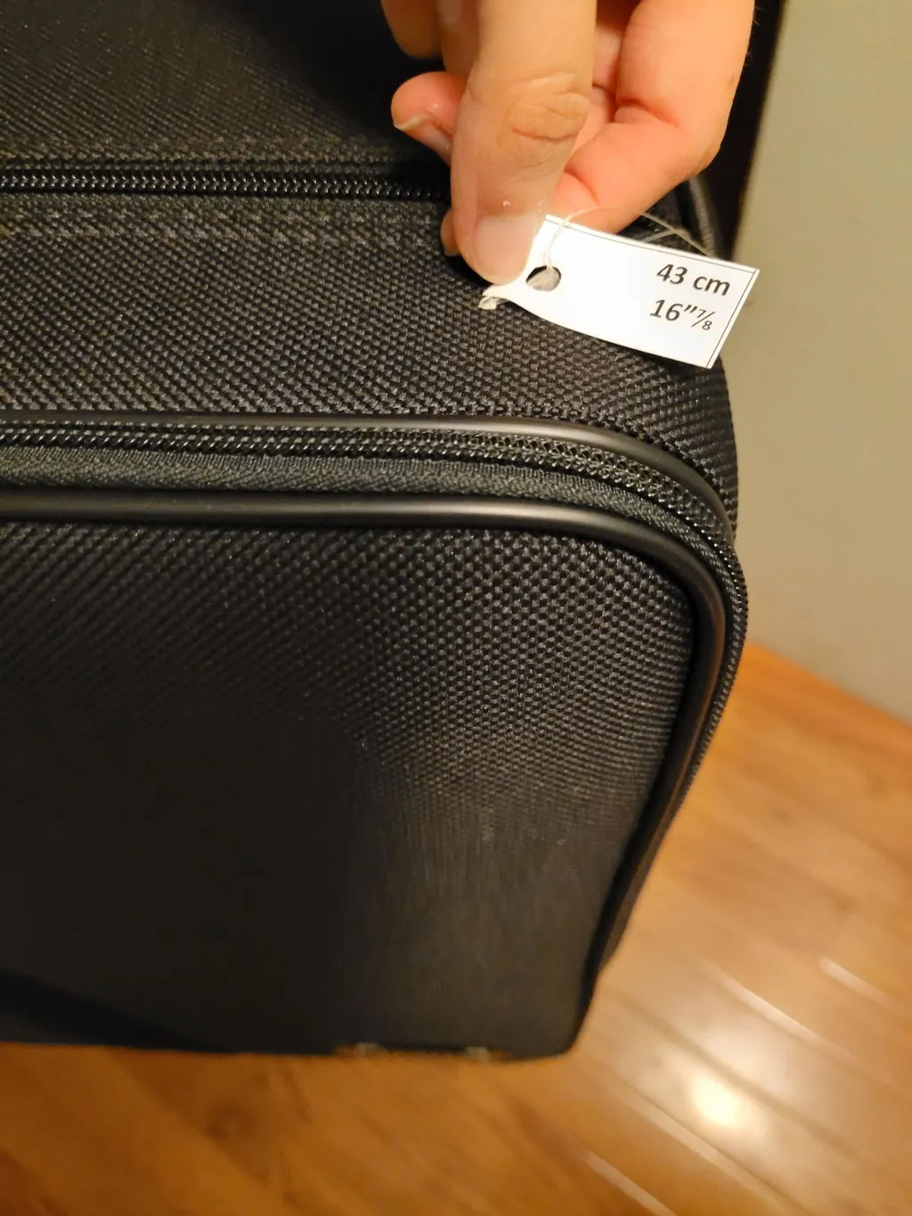 BAM Conservatoire Violakoffer 15-15,5 Zoll mit Rucksackriemen