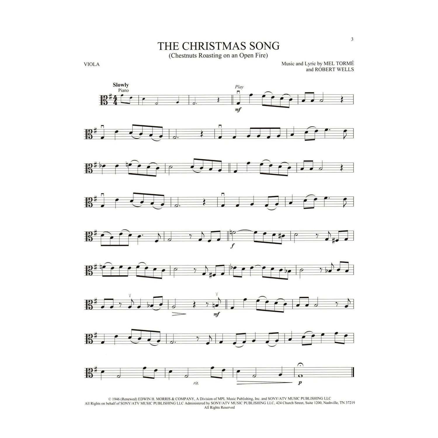 Hal Leonard Christmas Favorites Viola Noten Play-Along