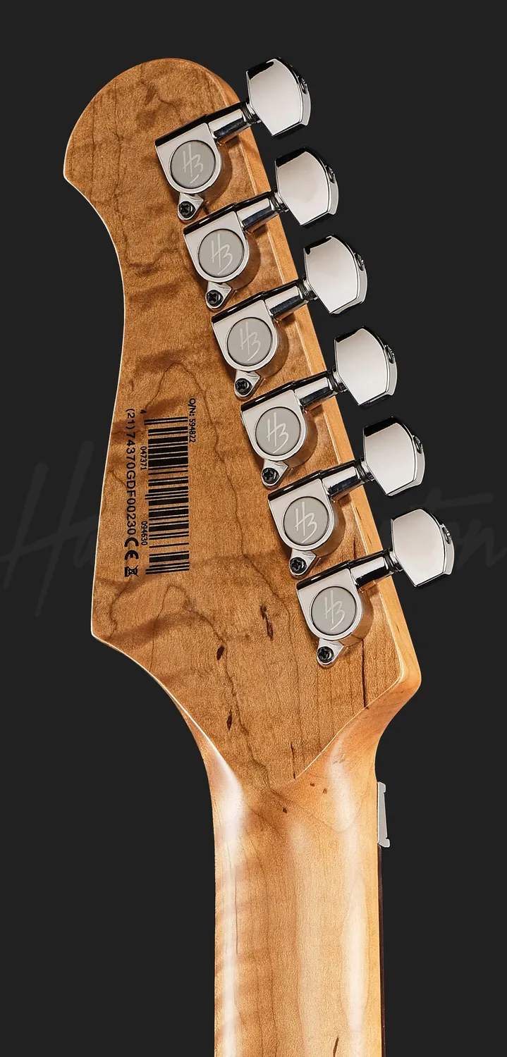 Harley Benton ST-80FR HH E-Gitarre Holographic Floyd Rose