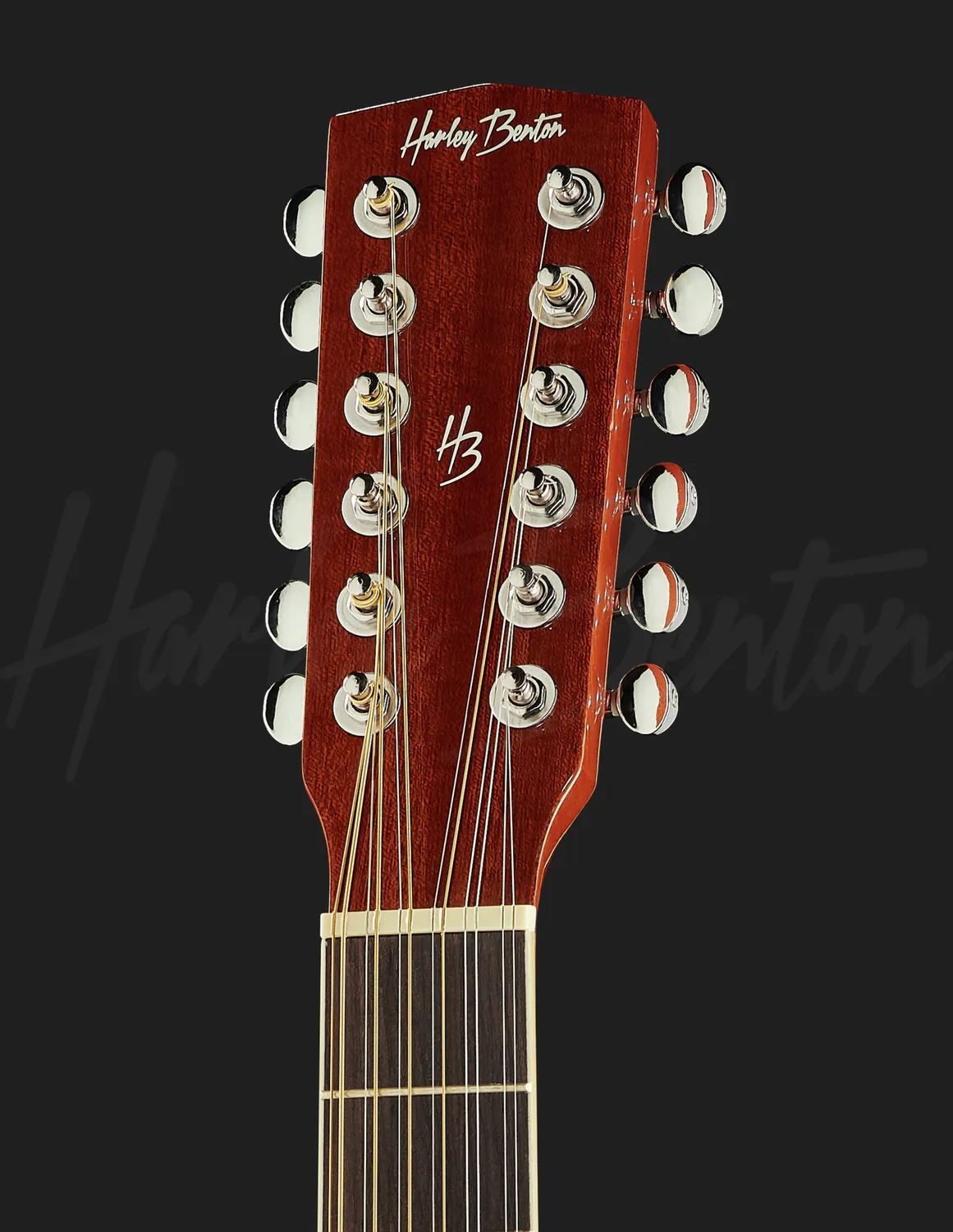 Harley Benton Custom D-200CE-12 Westerngitarre NT 12-saitig