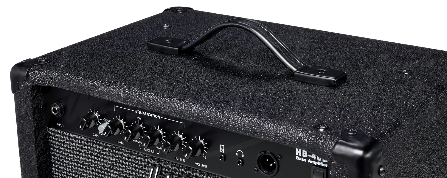 Harley Benton HB-40B Bassverstärker 40 Watt mit EQ