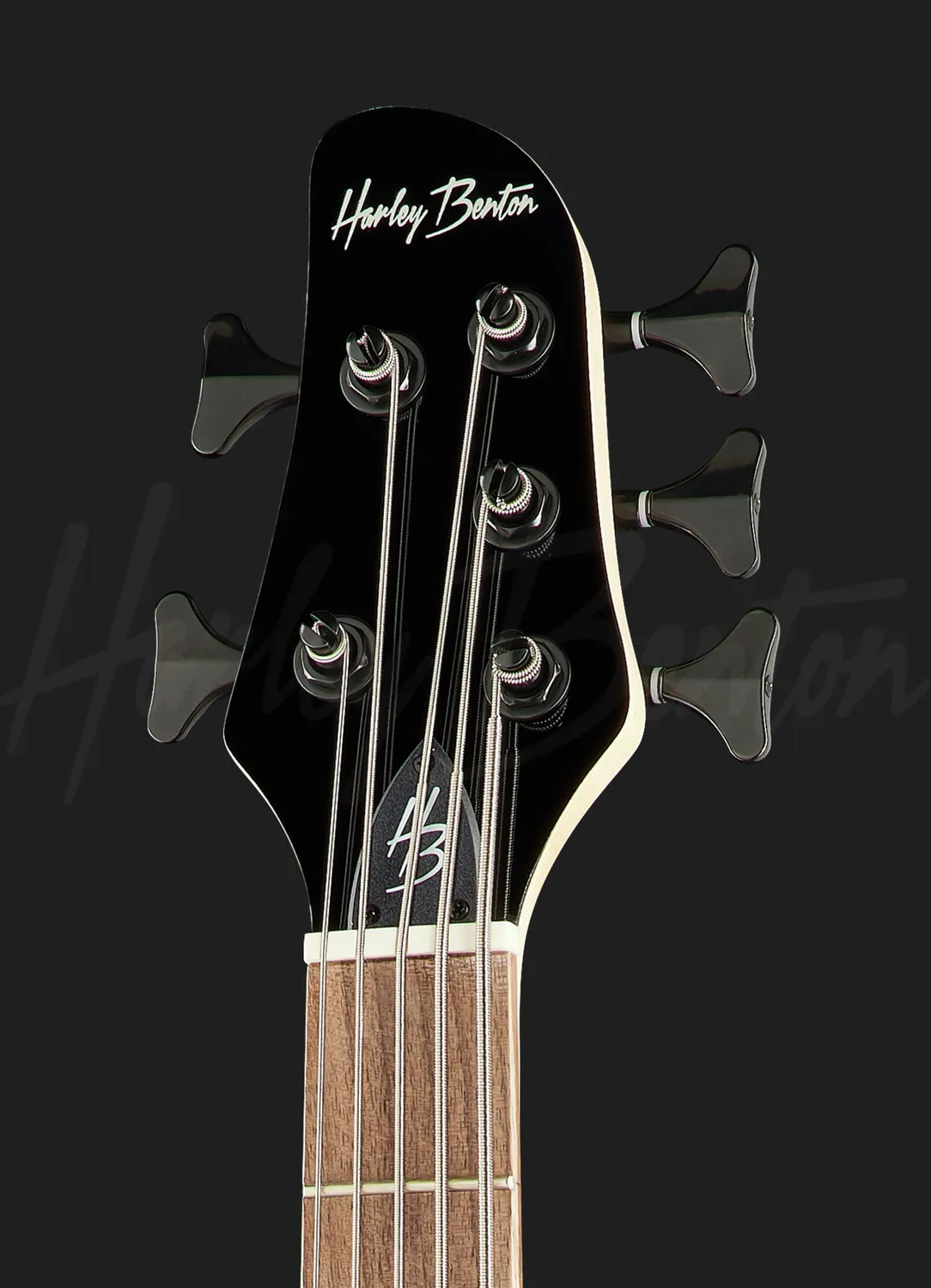 Harley Benton Pro B-550LH E-Bass 5-Saiter BK aktiv