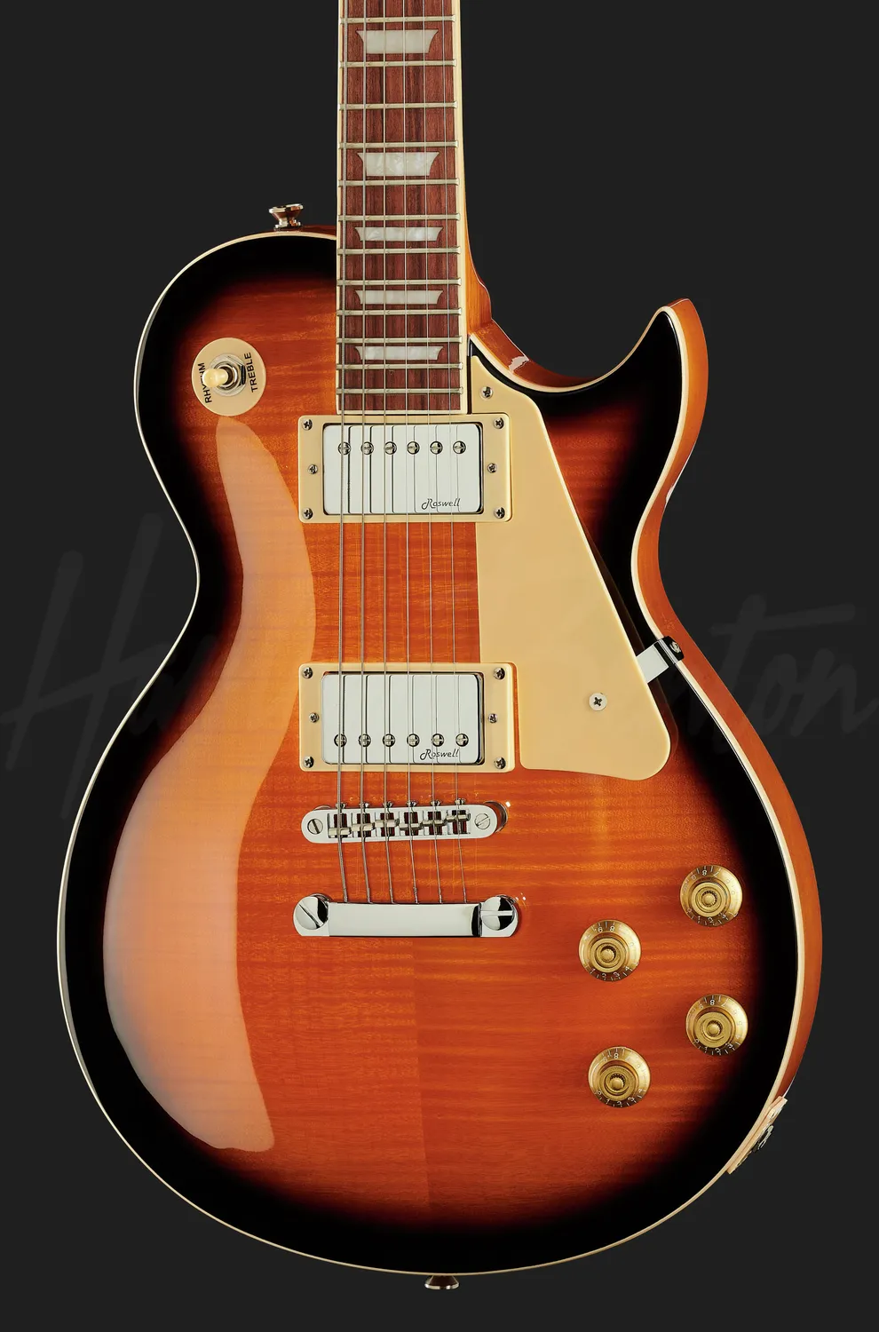 Harley Benton Deluxe SC-450Plus VB E-Gitarre Vintage Burst Coil-Split