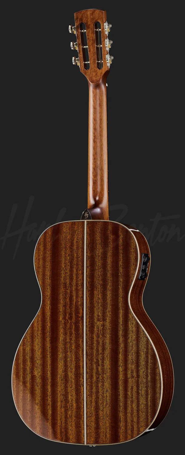 Harley Benton Custom CLP-12SM Westerngitarre Parlor Braun