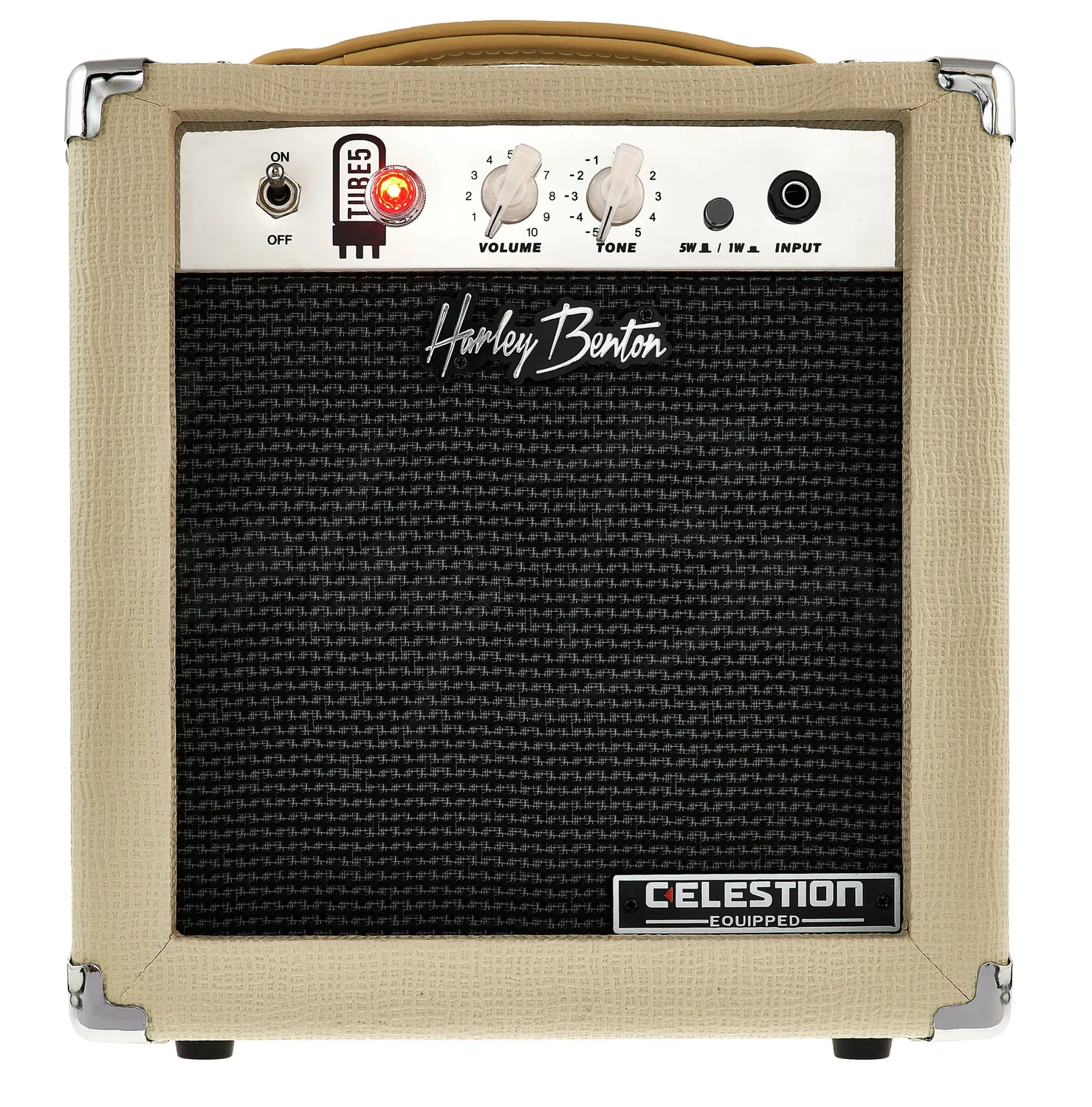 Harley Benton TUBE5 Celestion Röhrencombo 5 Watt 1-Watt-Modus