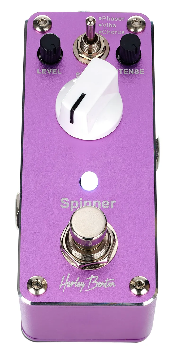 Harley Benton Standard MiniStomp Spinner Effektpedal Chorus
