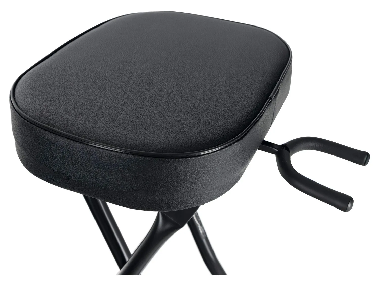 Rocktile Gitarrenhocker Gitarrenhalter klappbar schwarz