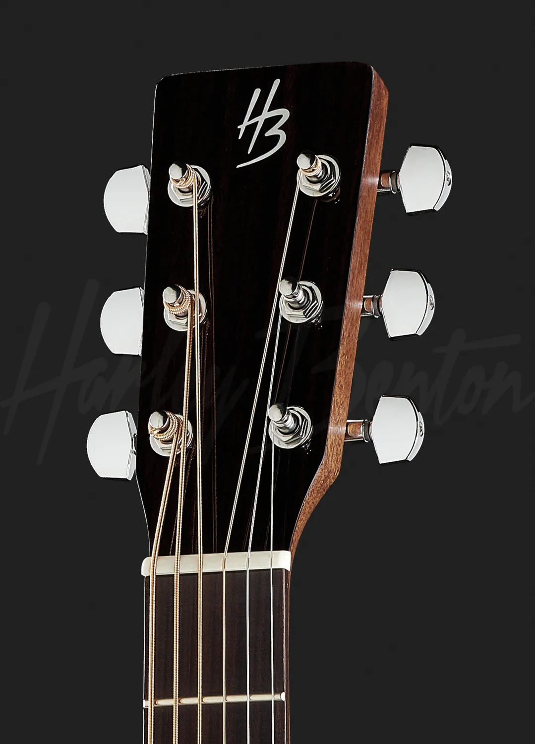 Harley Benton Custom CLG-414CE Bariton Westerngitarre Walnuss