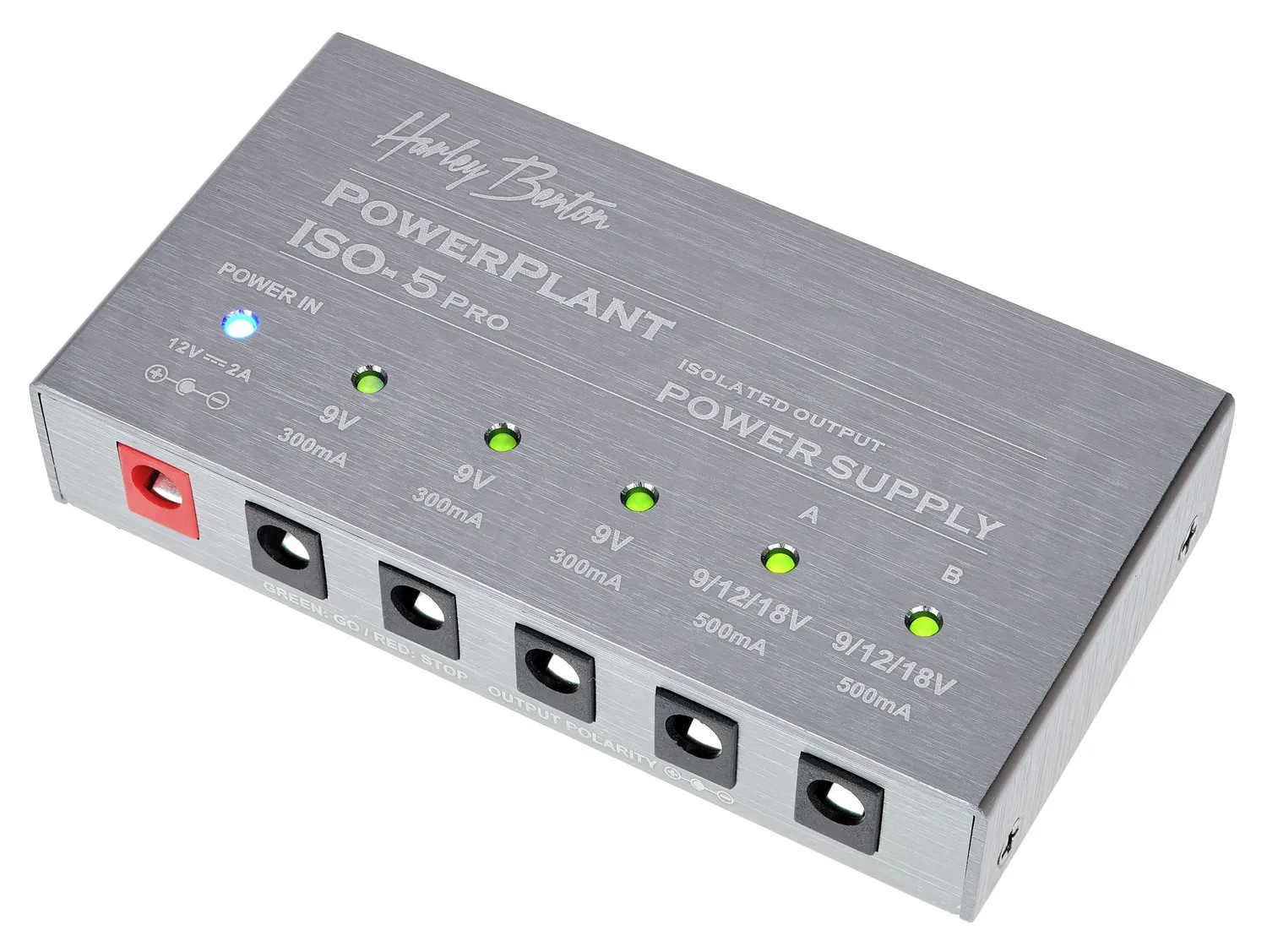 Harley Benton PowerPlant ISO-5 Pro Netzteil 5 Ausgänge